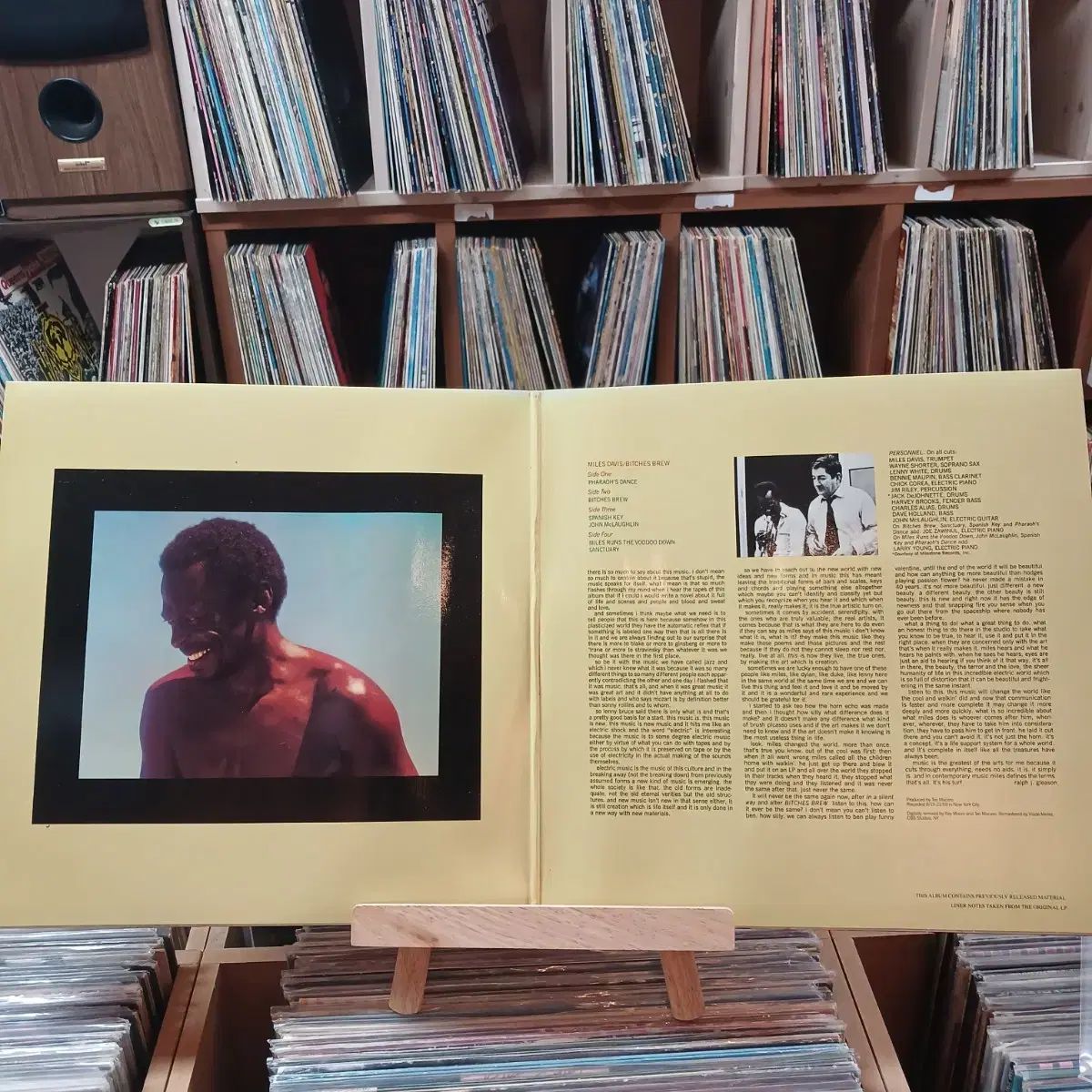 マイル デイビス Bitches Brew ダブル LP