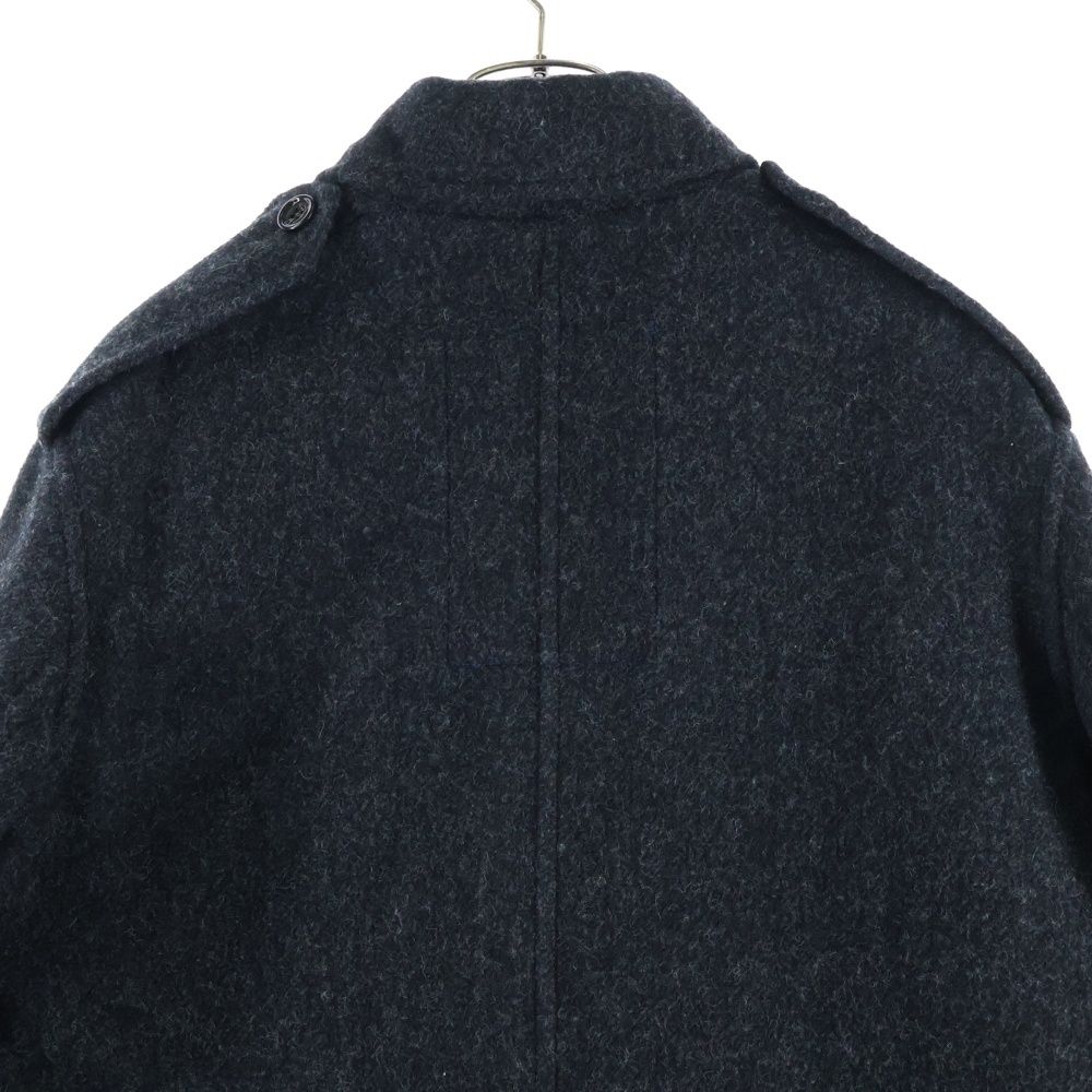 BURBERRY (バーバリー) ロゴボタン ウール ダブルフェイス ジャケット