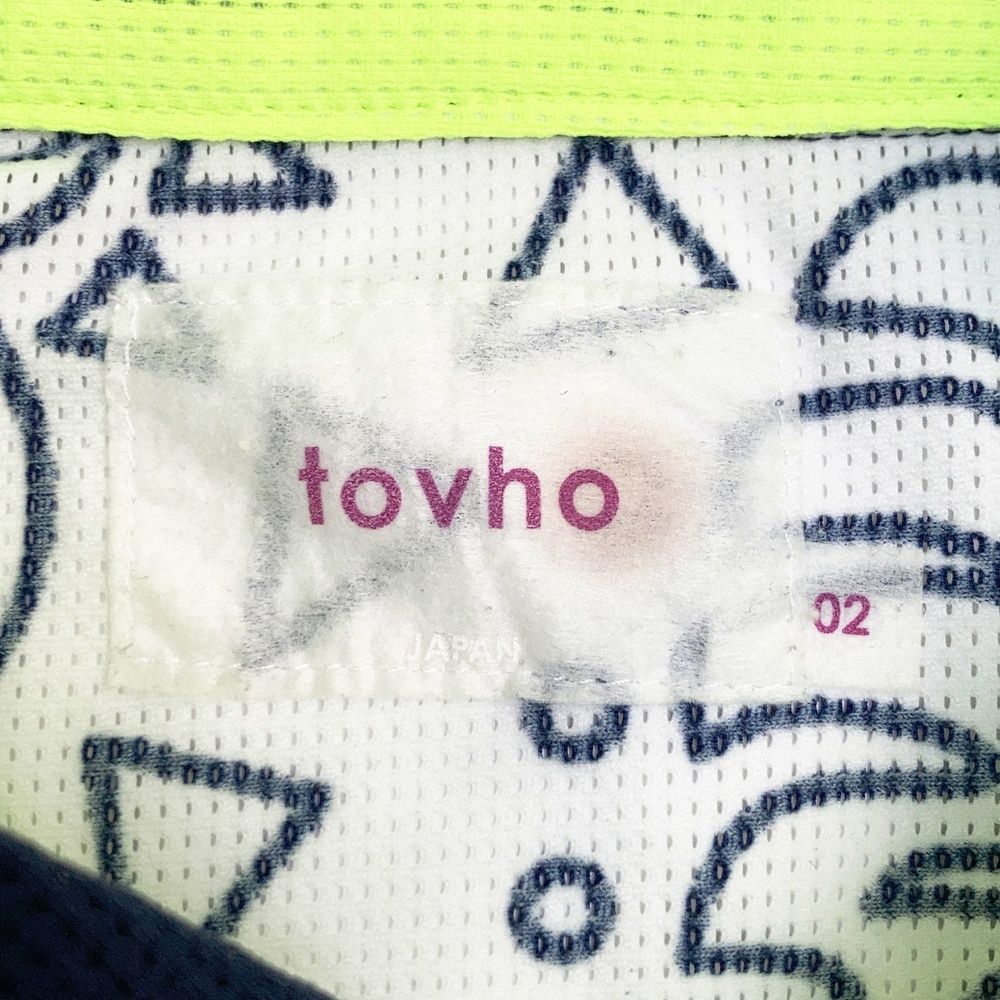 トヴホ 半袖ポロシャツ tovho メンズ TOVHO サイズ:02 ネイビー系 21-185301 フェード アロハ切替 21-134302 ボタニカル柄 ランク:B 花柄 ラッセル サイズ:03