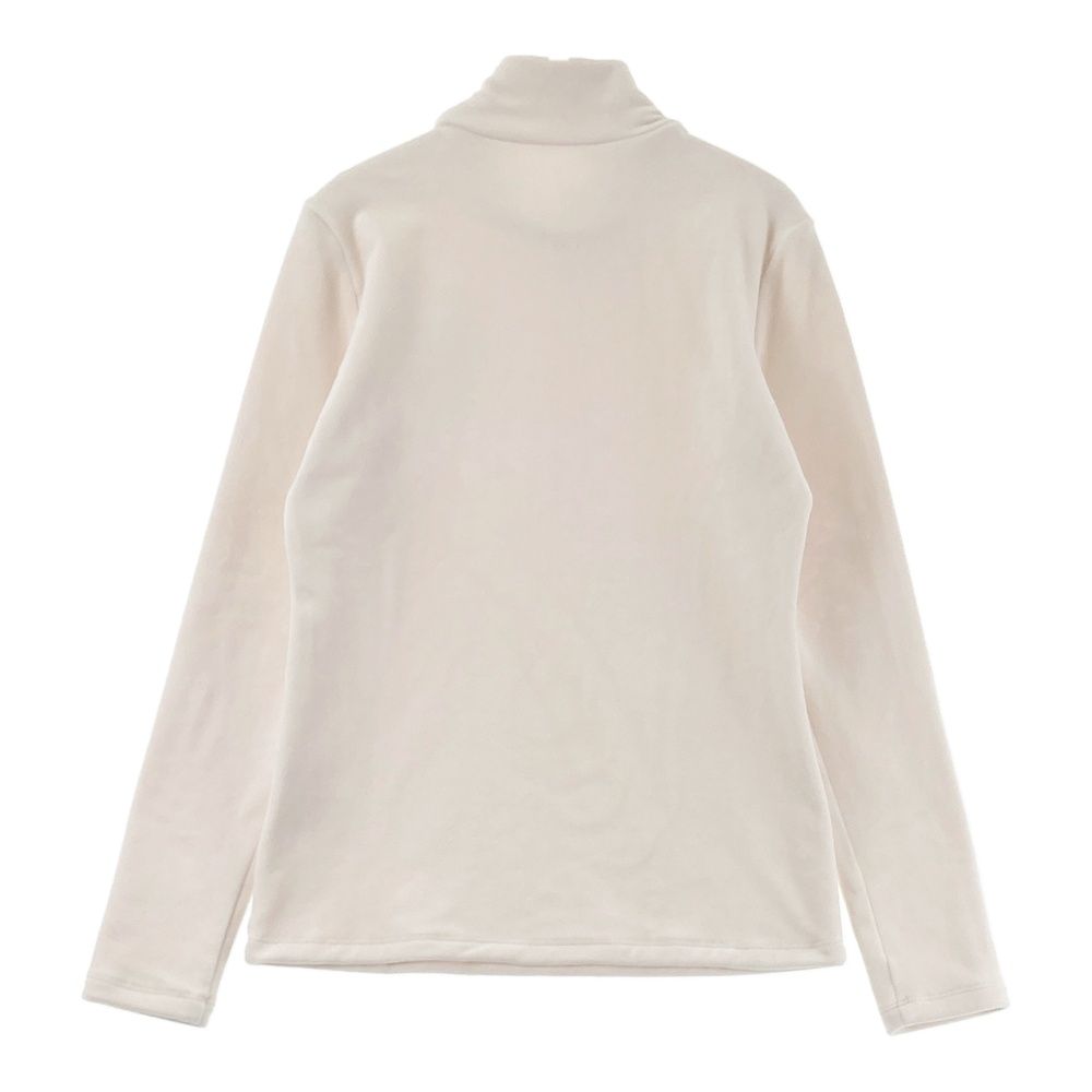 サイズ 1 WAAC ワック モデル 起毛 長袖 モックネックシャツ ホワイト系 240101542303 ゴルフウェア レディース ストスト