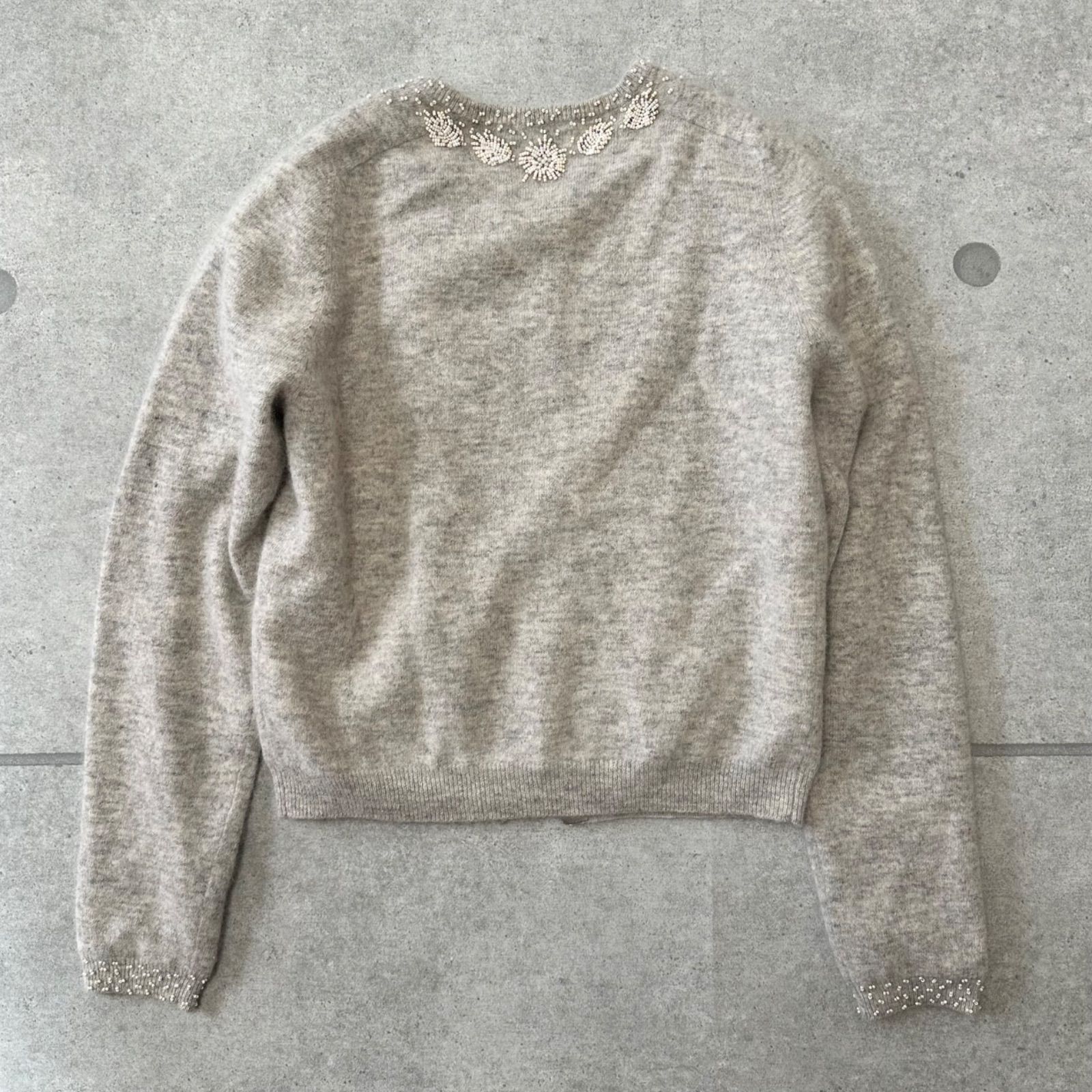 裏地付き ニット