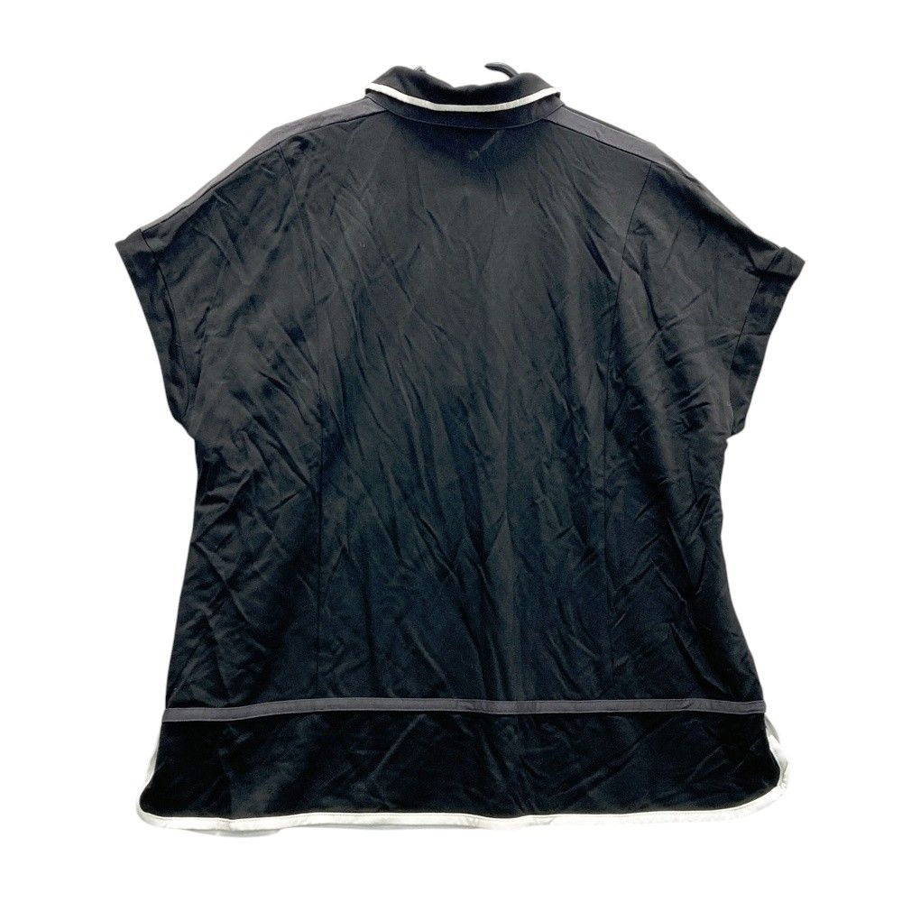 サイズ：42 LANVIN SPORT ランバン スポール 半袖ポロシャツ ブラック