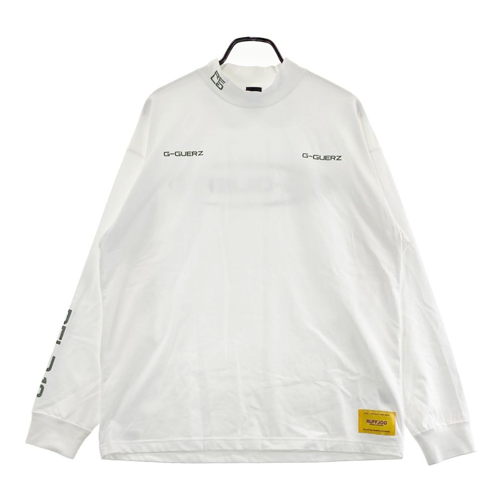 サイズ L RUFFLOG ラフロッグ ハイネック長袖Tシャツ ホワイト系 240101545216 ゴルフウェア メンズ ストスト