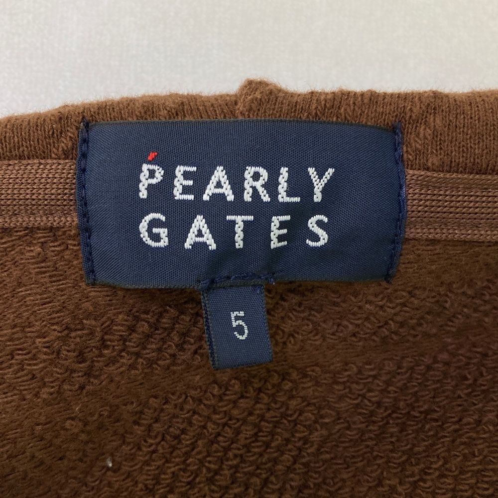 サイズ：5 PEARLY GATES パーリーゲイツ 2023年モデル スウェット