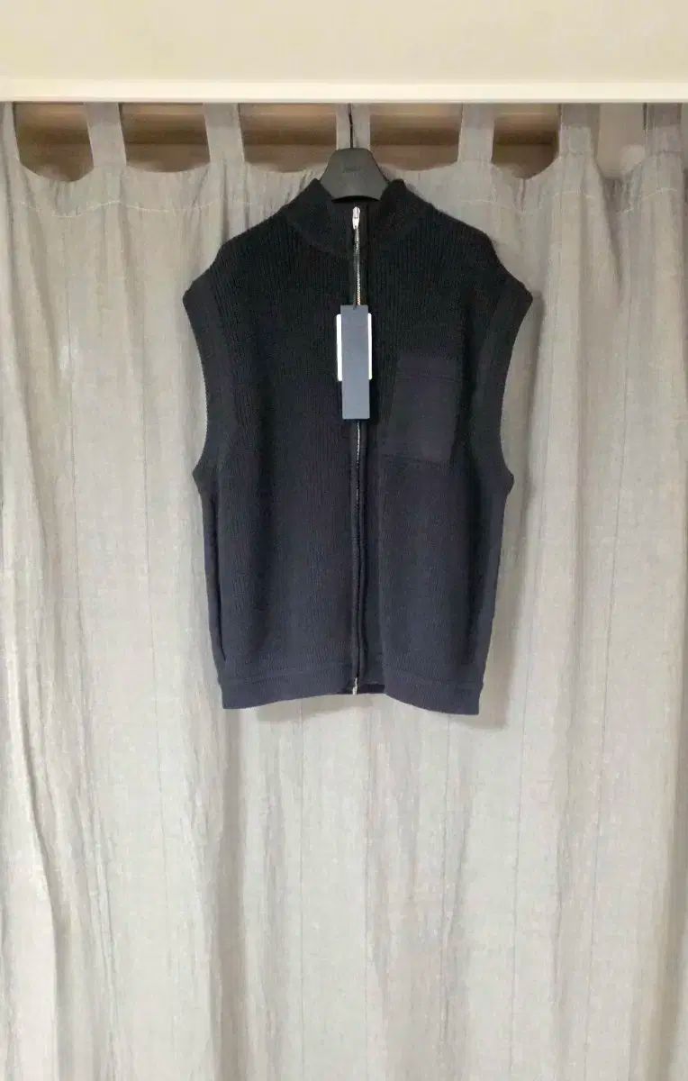 ジュンジェイ 24ss リバース ジップアップ ベスト L