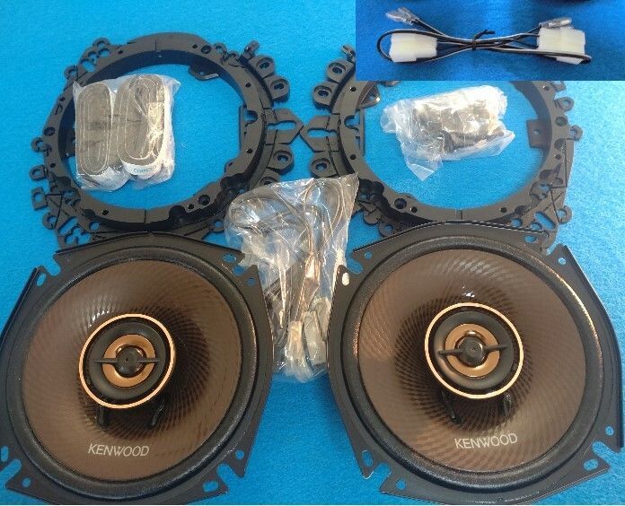 ラパン HE33S 社外ケンウッド160W F Rスピーカー ブラケット同梱 ラパンドアトリム取り外し図付