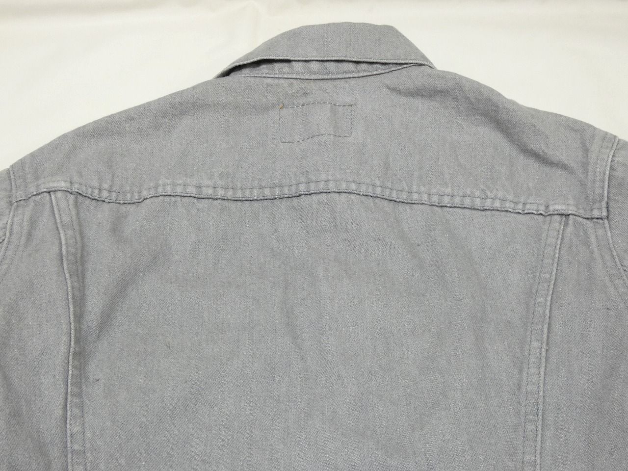 USA製 80s ビンテージ Levi's リーバイス 70506 0257 先染め グレー