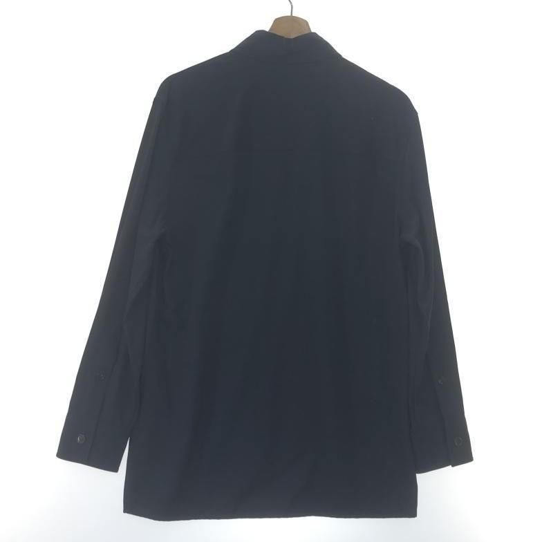 BOTTEGA VENETA ウール長袖シャツ 44 ネイビー ボッテガヴェネタ 10