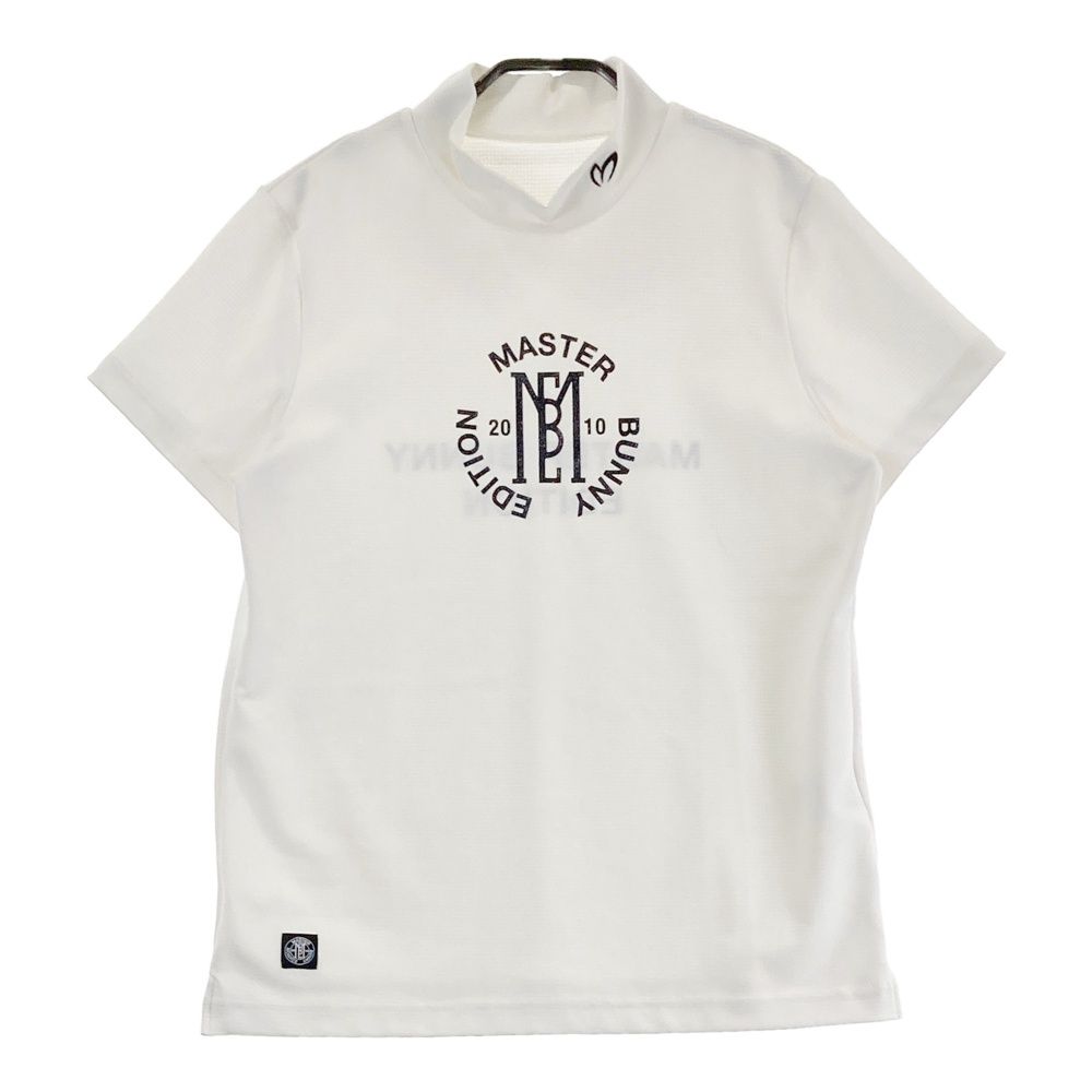 サイズ 2 MASTER BUNNY EDITION マスターバニーエディション モデル ハイネック 半袖Tシャツ ホワイト系 240101486213 ゴルフウェア レディース ストスト