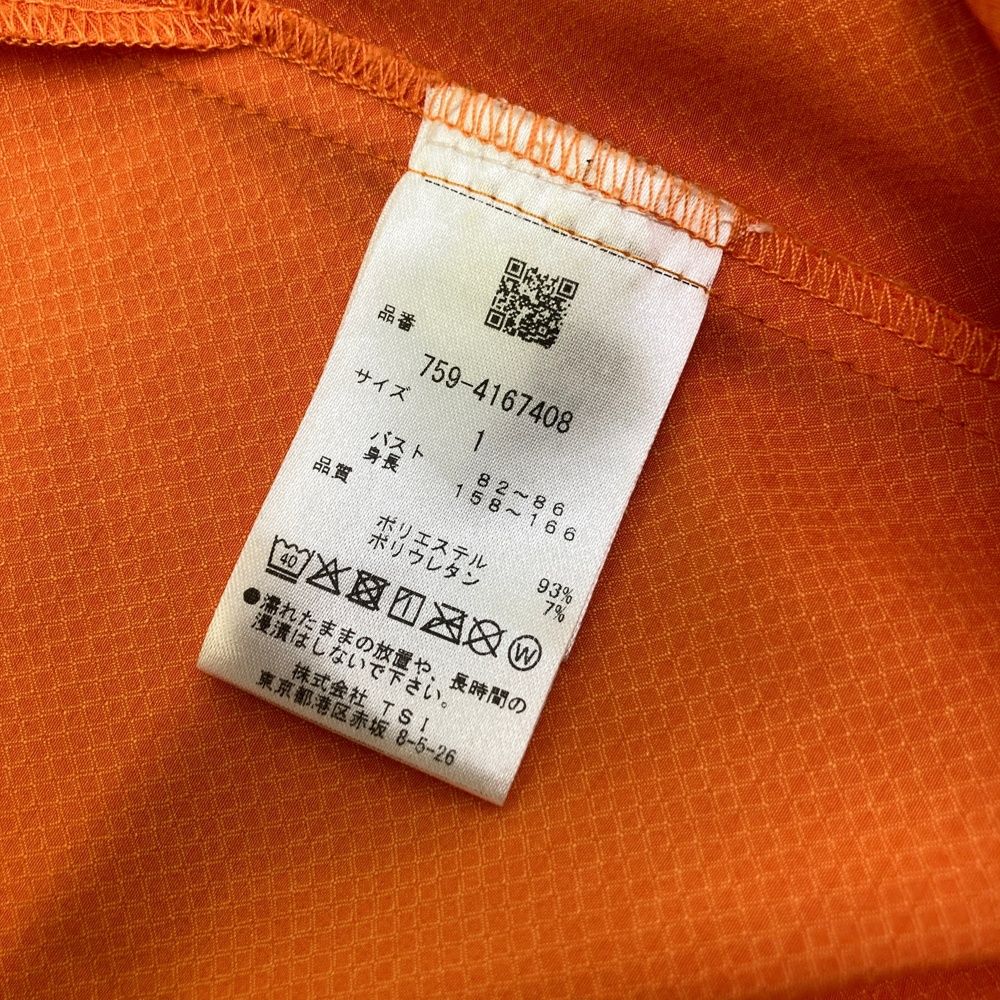 サイズ 1 MASTER BUNNY EDITION マスターバニーエディション モデル ハーフジップ 半袖Tシャツ オレンジ系 240101486214 ゴルフウェア レディース ストスト LLC-HASEGAWATOSO_COM