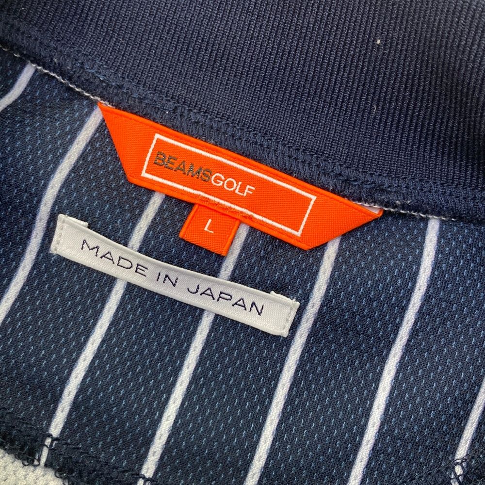 新品未使用　ビームス　ゴルフ　半袖　ハイネック　シャツ　メンズ　Lサイズ サイズ：L BEAMS GOLF ビームスゴルフ 2024年モデル ハイネック 半袖T