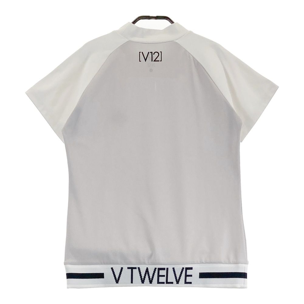 サイズ 1 V12 ヴィトゥエルヴ モデル ハイネック 半袖Tシャツ グレー系 240101489675 ゴルフウェア レディース ストスト