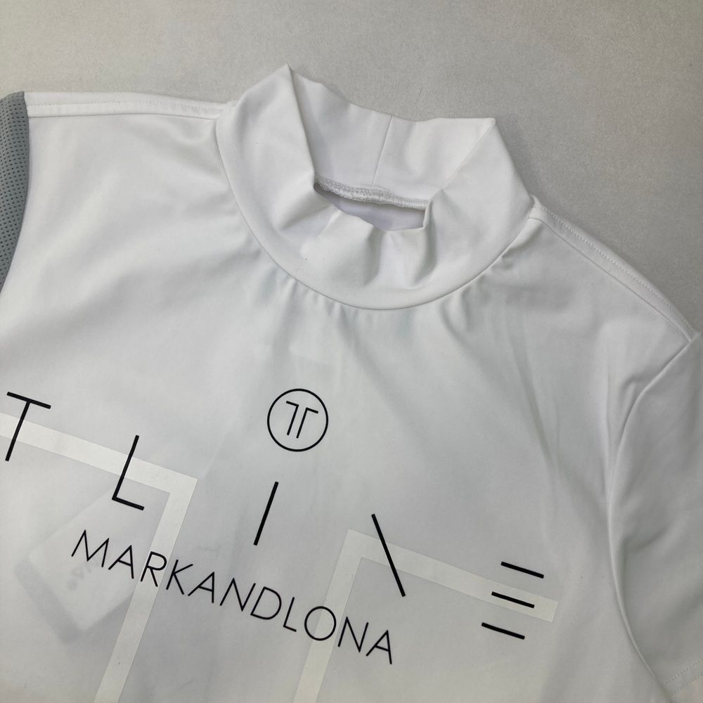 サイズ：34 MARK&LONA マークアンドロナ 2024年モデル ハイネック 半袖