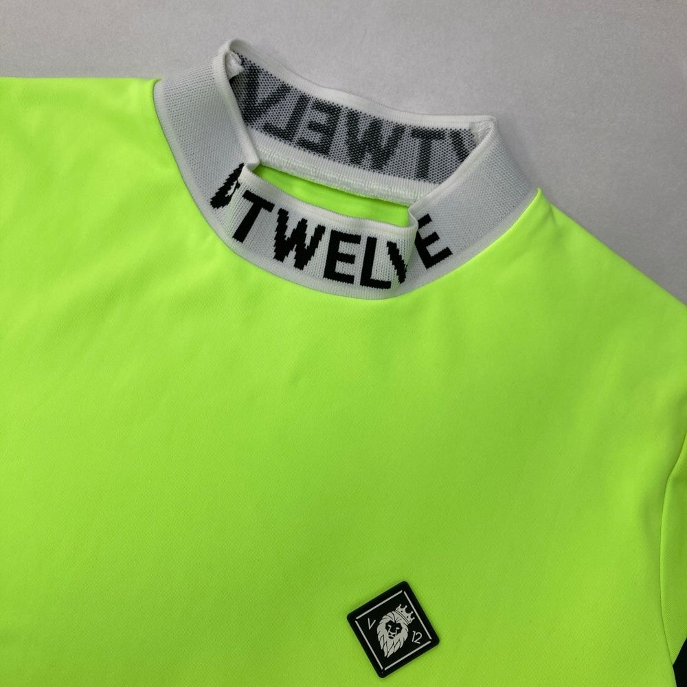 サイズ 1 V12 ヴィトゥエルヴ モデル ハイネック 半袖Tシャツ イエロー系 240101498077 ゴルフウェア レディース ストスト LLC-HASEGAWATOSO_COM