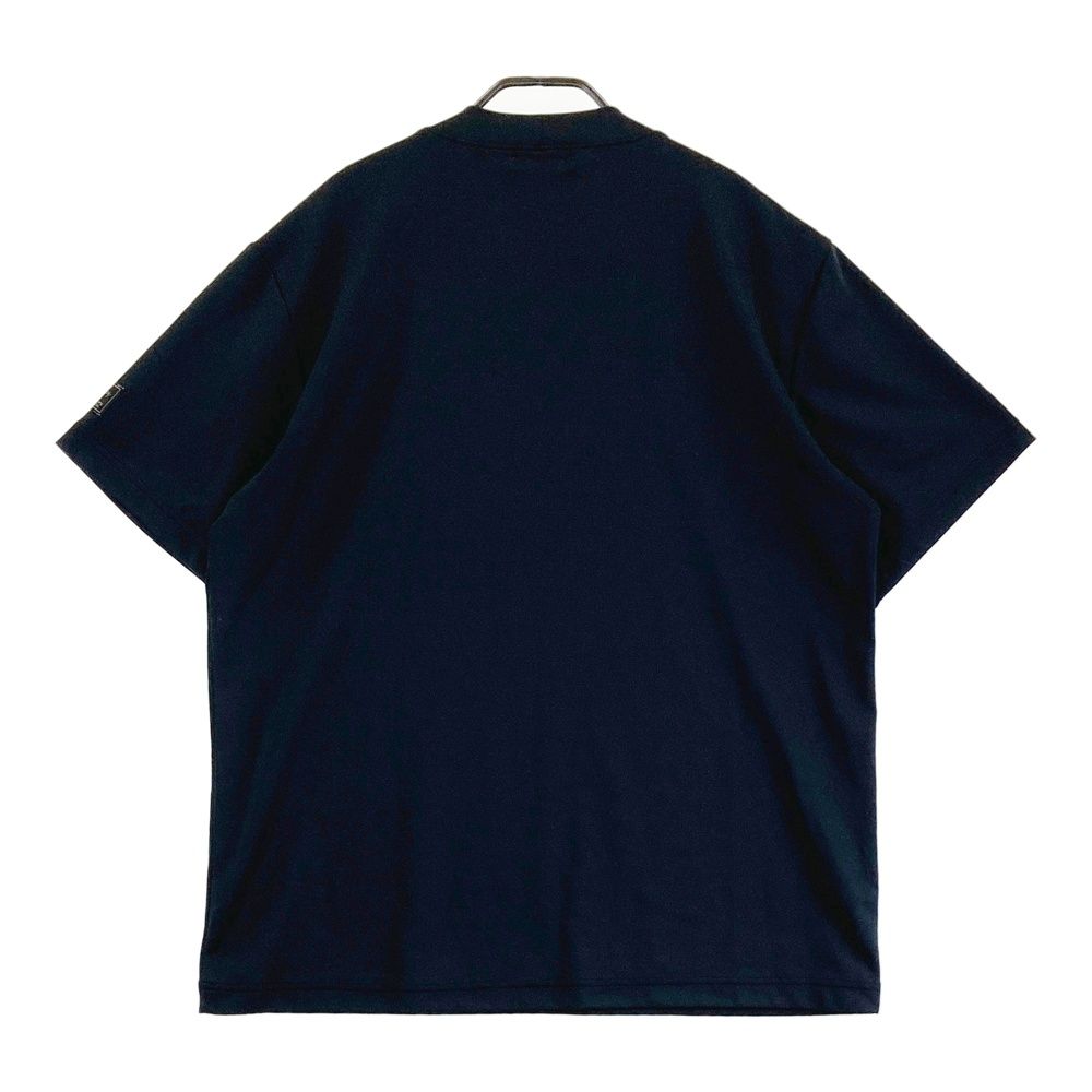 サイズ 50 ARCHIVIO アルチビオ A329822 モデル ハイネック 半袖Tシャツ ロゴ刺繍 ブラック系 240101501985 ゴルフウェア メンズ ストスト