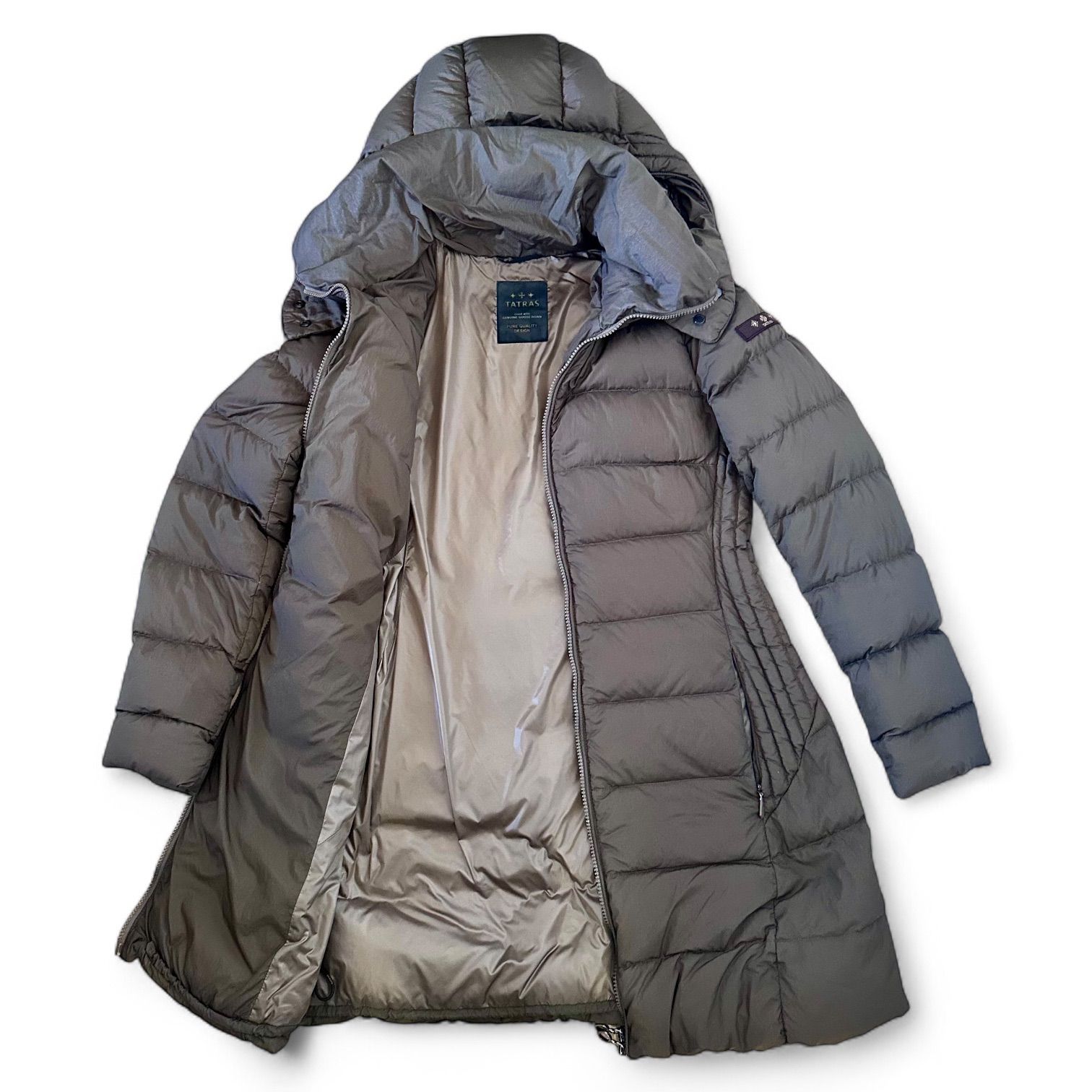 美品】タトラス ポリテアマ TATRAS POLITEAMA ダウンコート カーキ 03