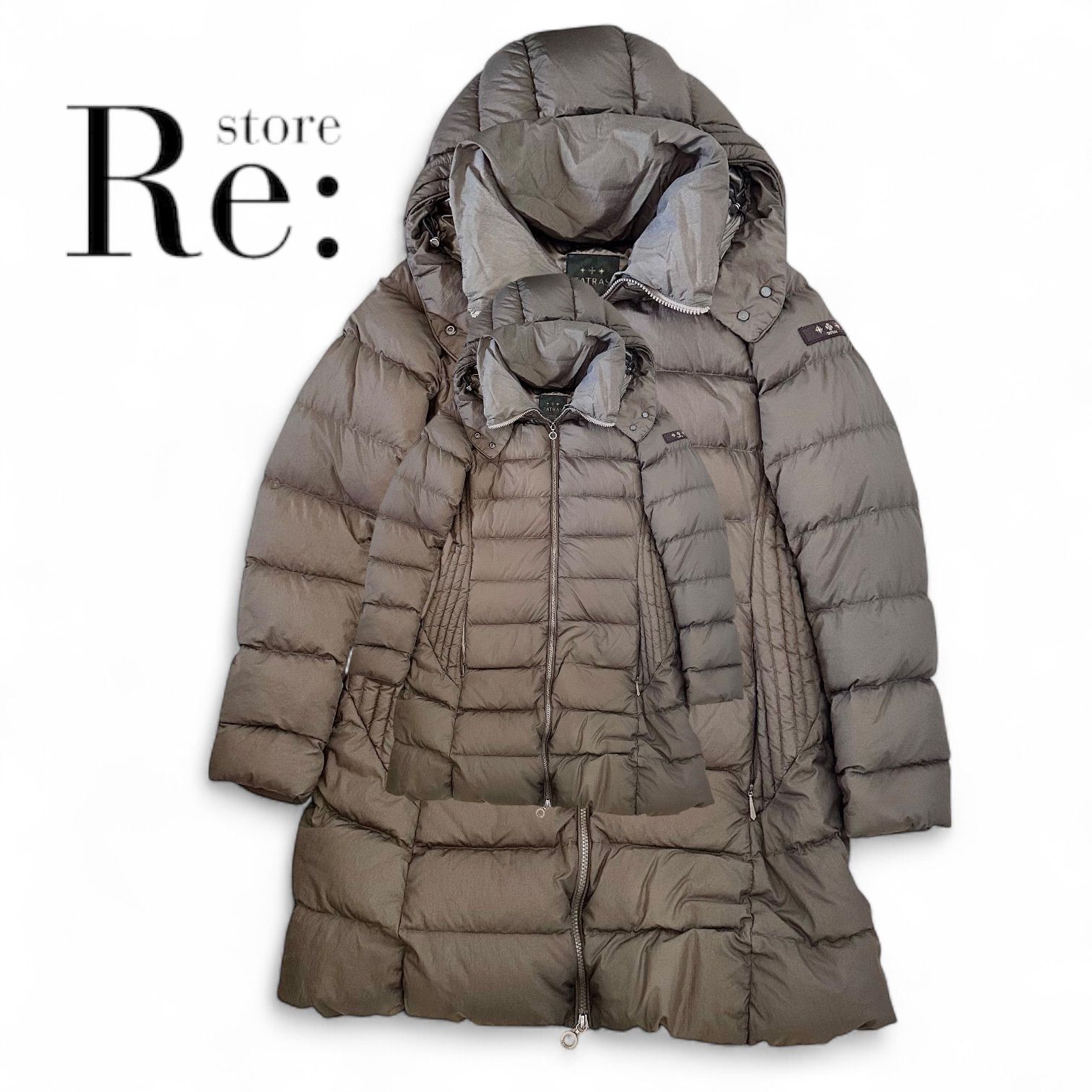 美品】タトラス ポリテアマ TATRAS POLITEAMA ダウンコート カーキ 03