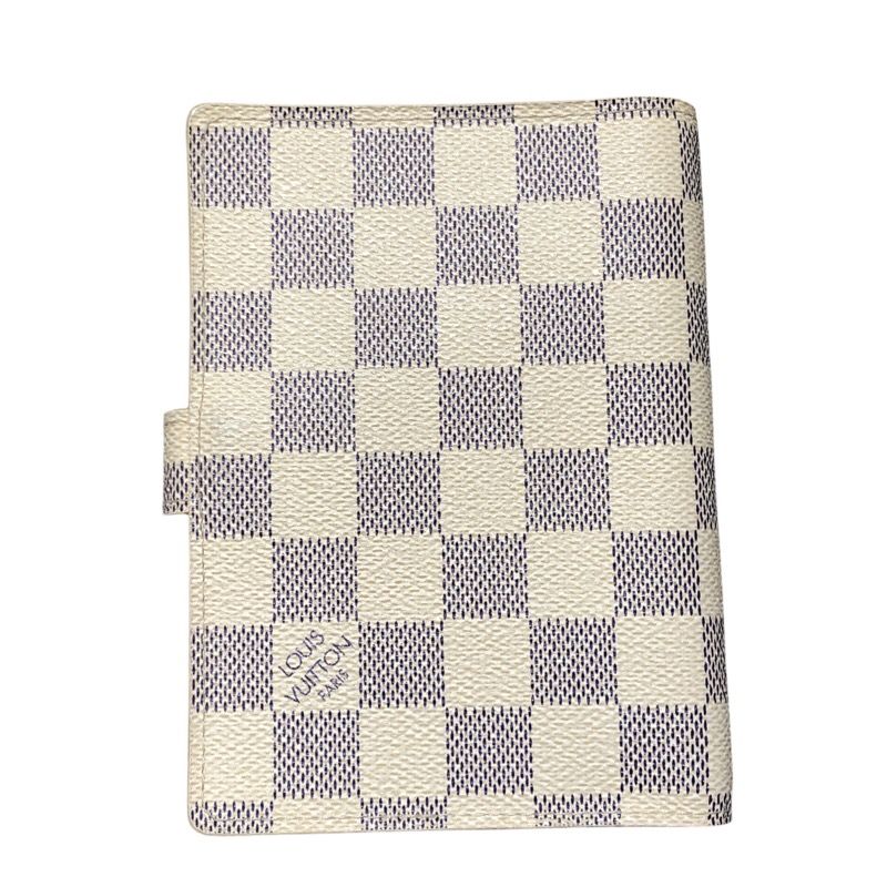 ルイ ヴィトン LOUIS VUITTON アジェンダPM R20706 ダミエアズール ダミエアズール ユニセックス 手帳カバー