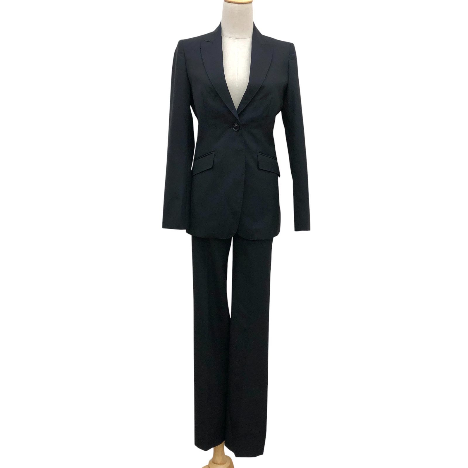 Z1555BURBERRY LONDON バーバリー パンツスーツ セットアップ ワン