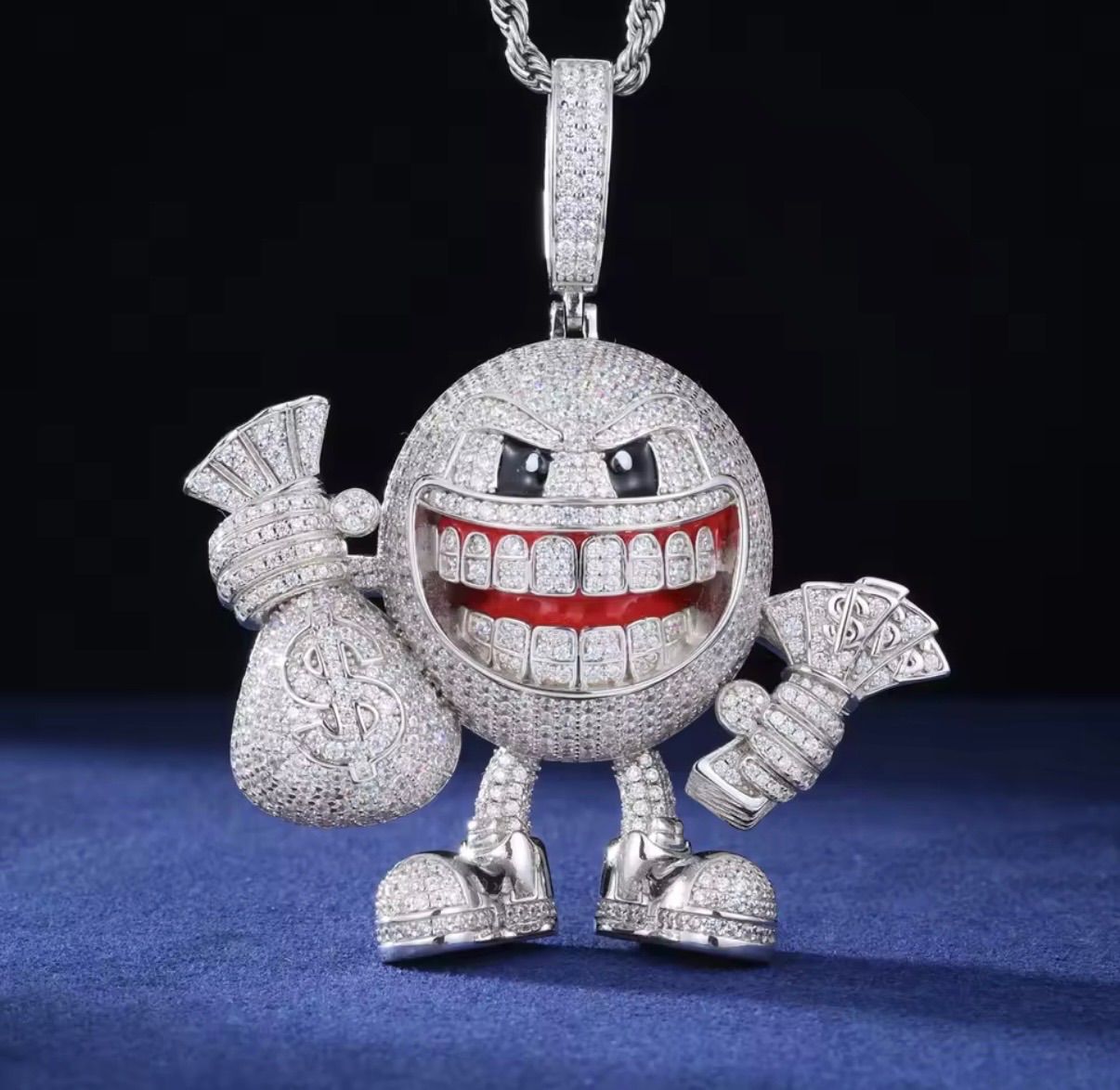 【圧倒的存在感】12.5ctモアサナイト×S925ネックレス　ブリンブリン 最上級12.5ct輝き】本物志向が選ぶモアサナイトネックレス｜S925認定 【