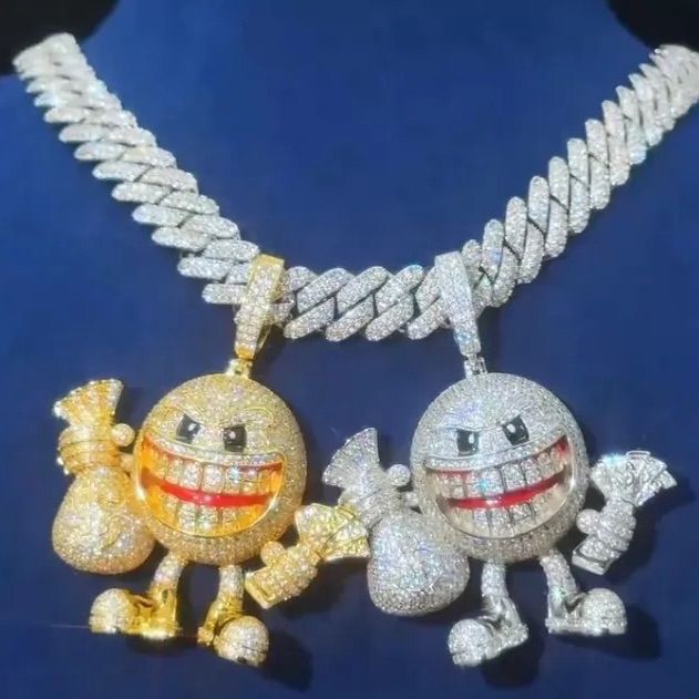 成功を掴む象徴】モアサナイト ネックレストップ Moneyトップ S925