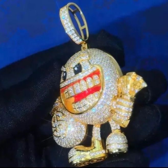 成功を掴む象徴】モアサナイト ネックレストップ Moneyトップ S925