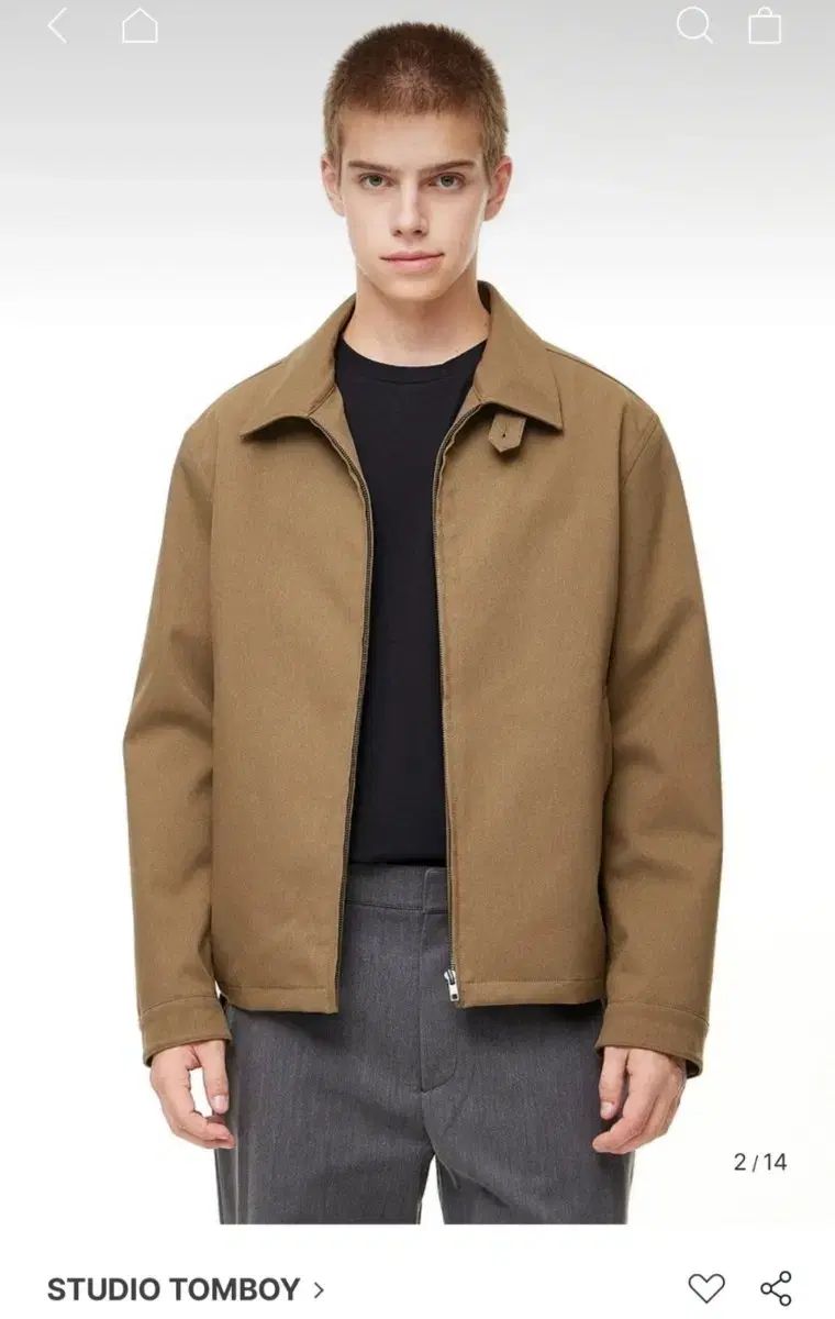 STUDIO TOMBOY スタジオトムボーイ メンズ ラミ LAMY カラ KARA ブルゾン