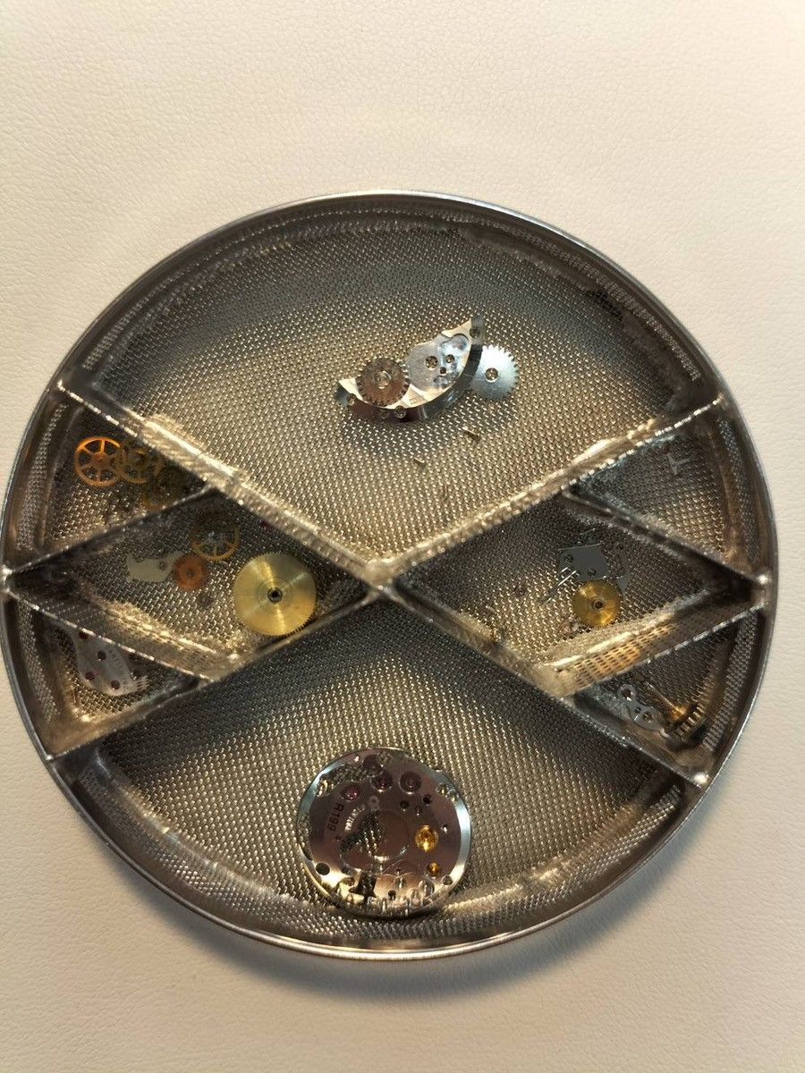 カルティエ マストタンク LM 手巻き SV 925 革 尾錠 GP アイボリーローマン文字盤 オーバーホール済み