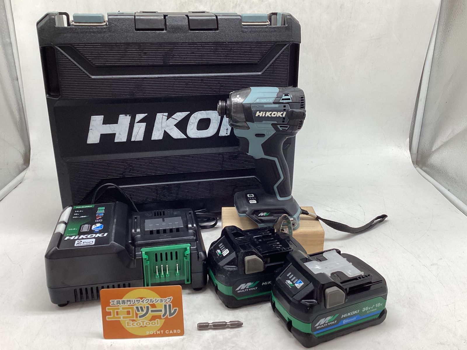 品 HiKOKI ハイコーキ 36V 充電式 インパクトドライバ アイスグレー WH36DD 2XHSZ IG ITIMRF9RIGZC エコツール豊田インター店 M02