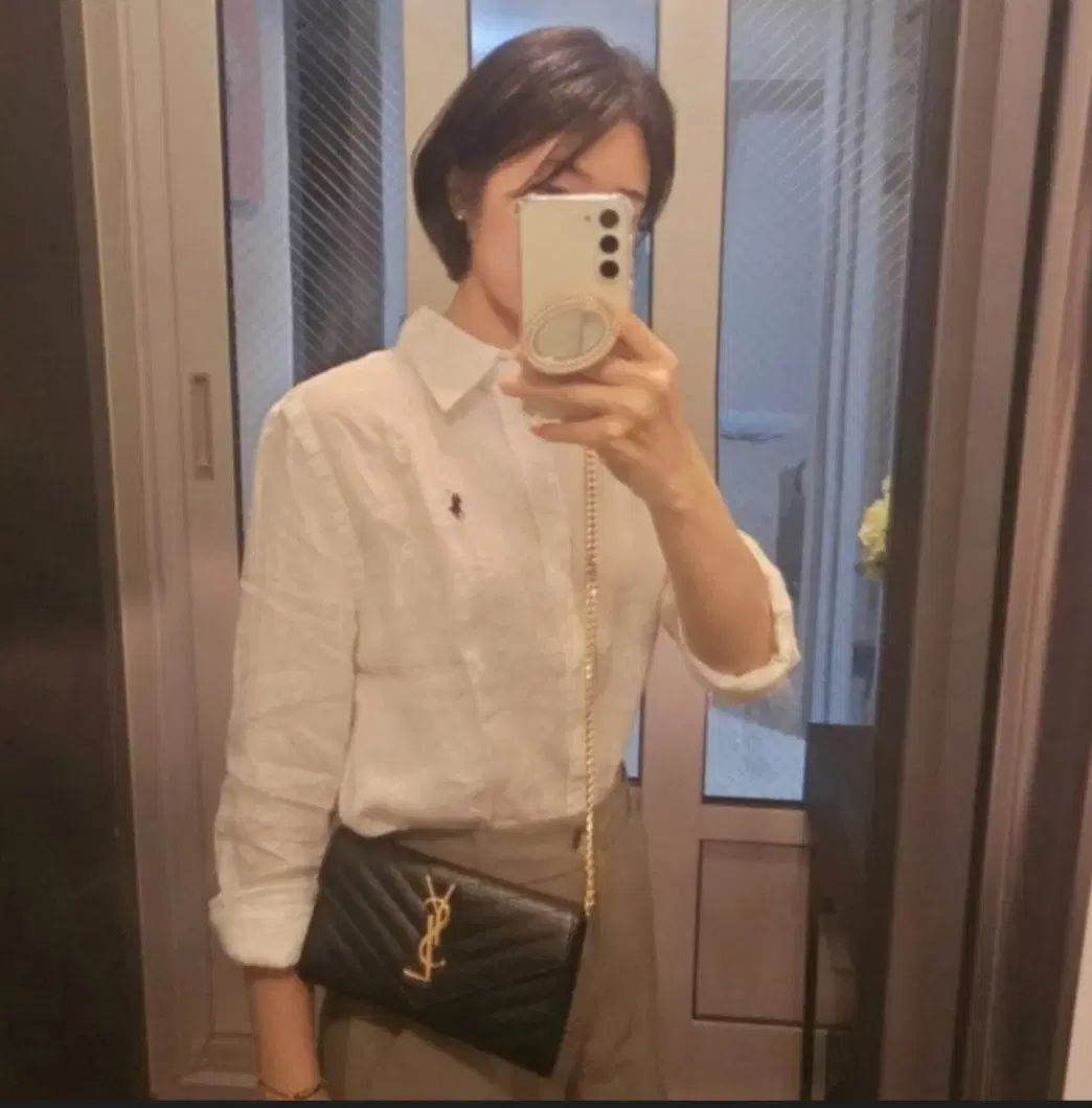 サンローラン ゴールド金具 長財布＆チェーンバッグ