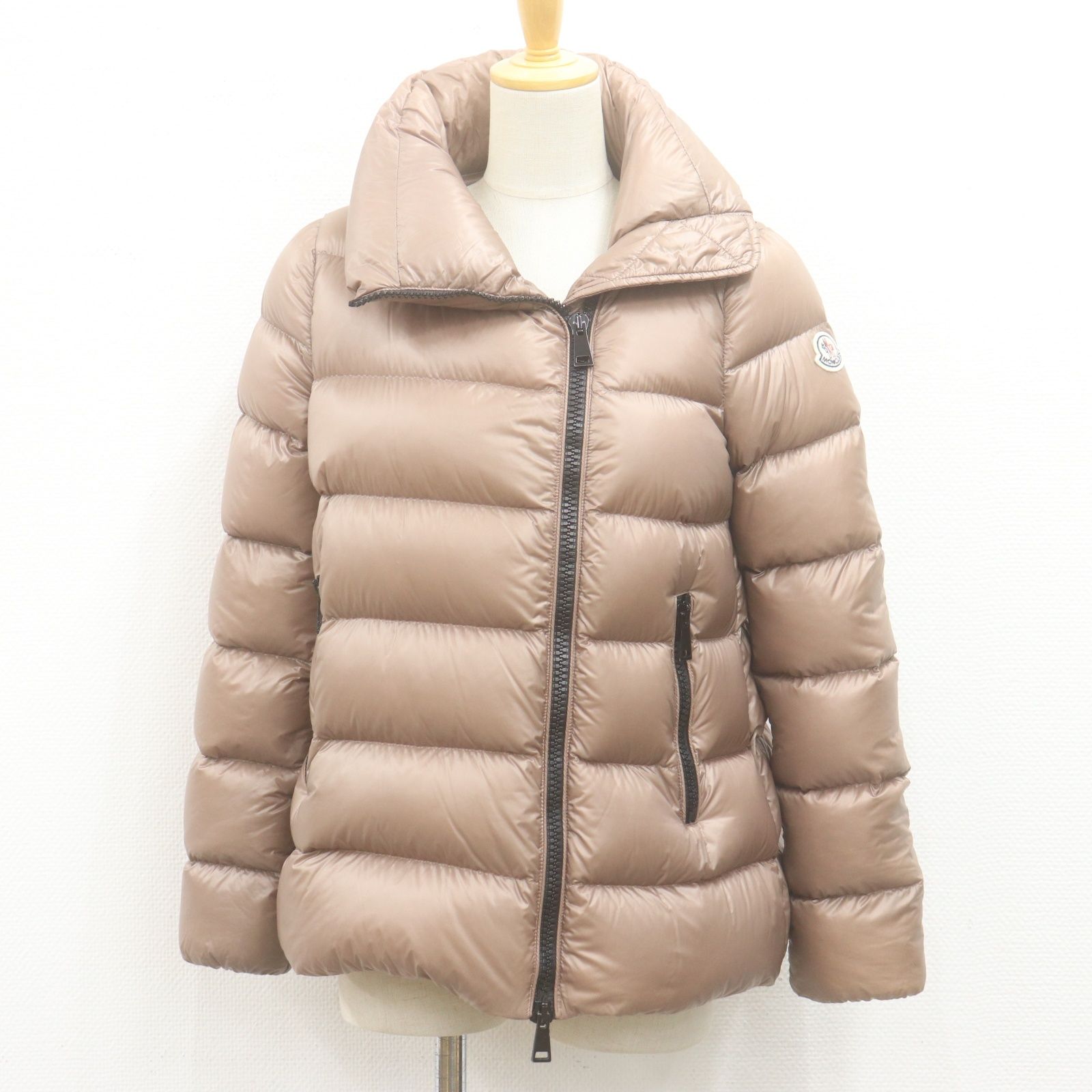 MONCLER 上品ベージュダウンジャケット ベージュ Moncler Mayaショートダウンジャケット : ショートダウン