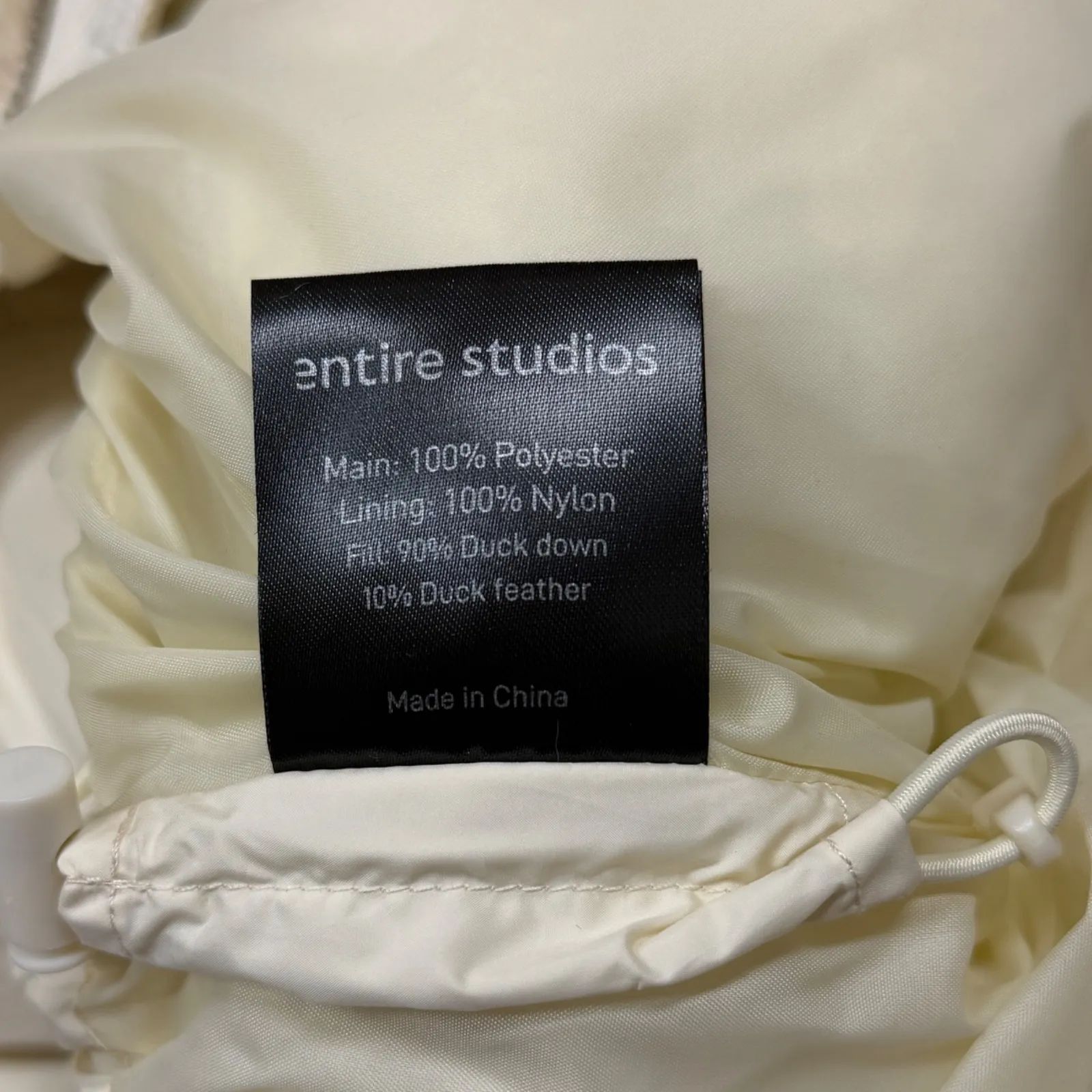 未使用品 entire Studios cropped pillow bomber クロップド ピロー 