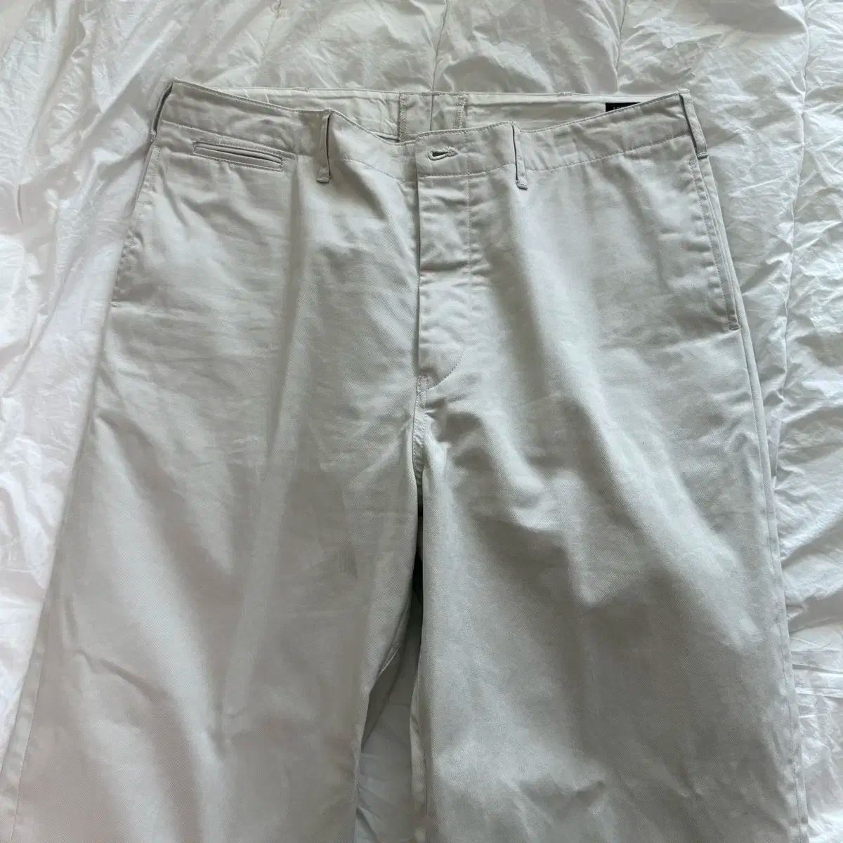 38 TROPHY CLOTHING トロフィークロージング シグナル スラックス アイボリー