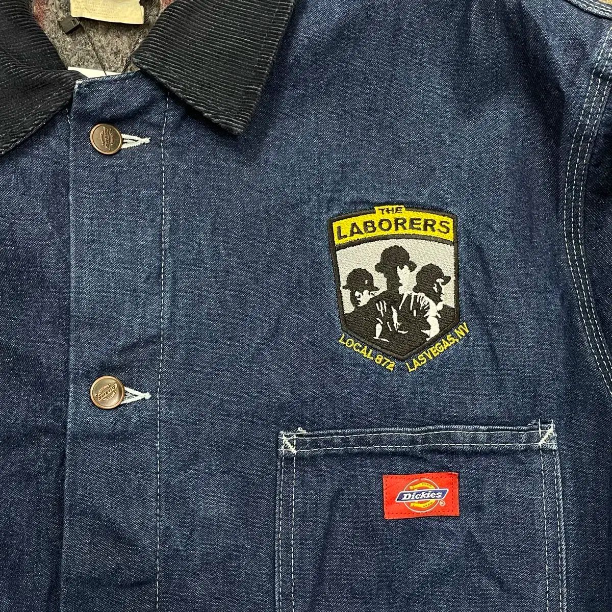 ほぼ新品】ディッキーズ レフトアローン 限定コラボ 刺繍カバーオール