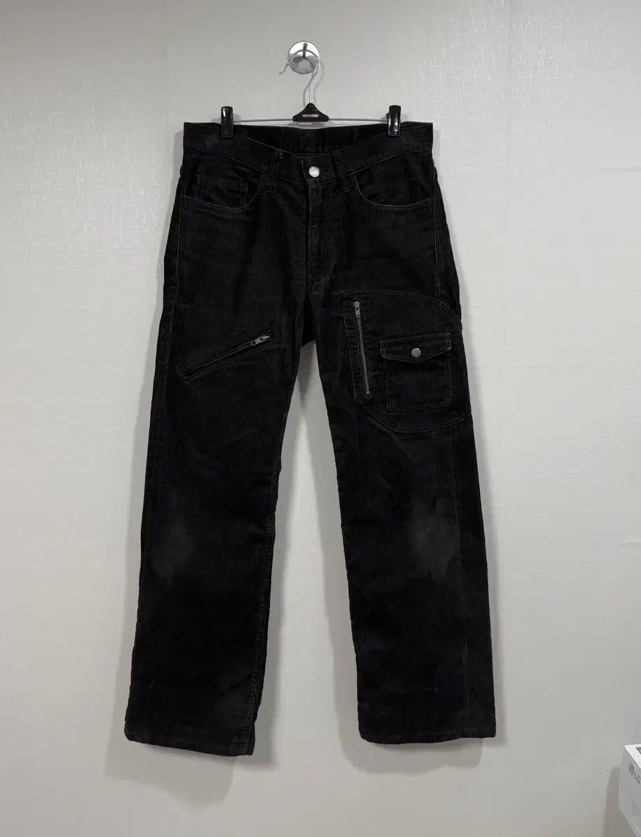 コム デ ギャルソン オム コーデュロイ ジッパー ポケット パンツ