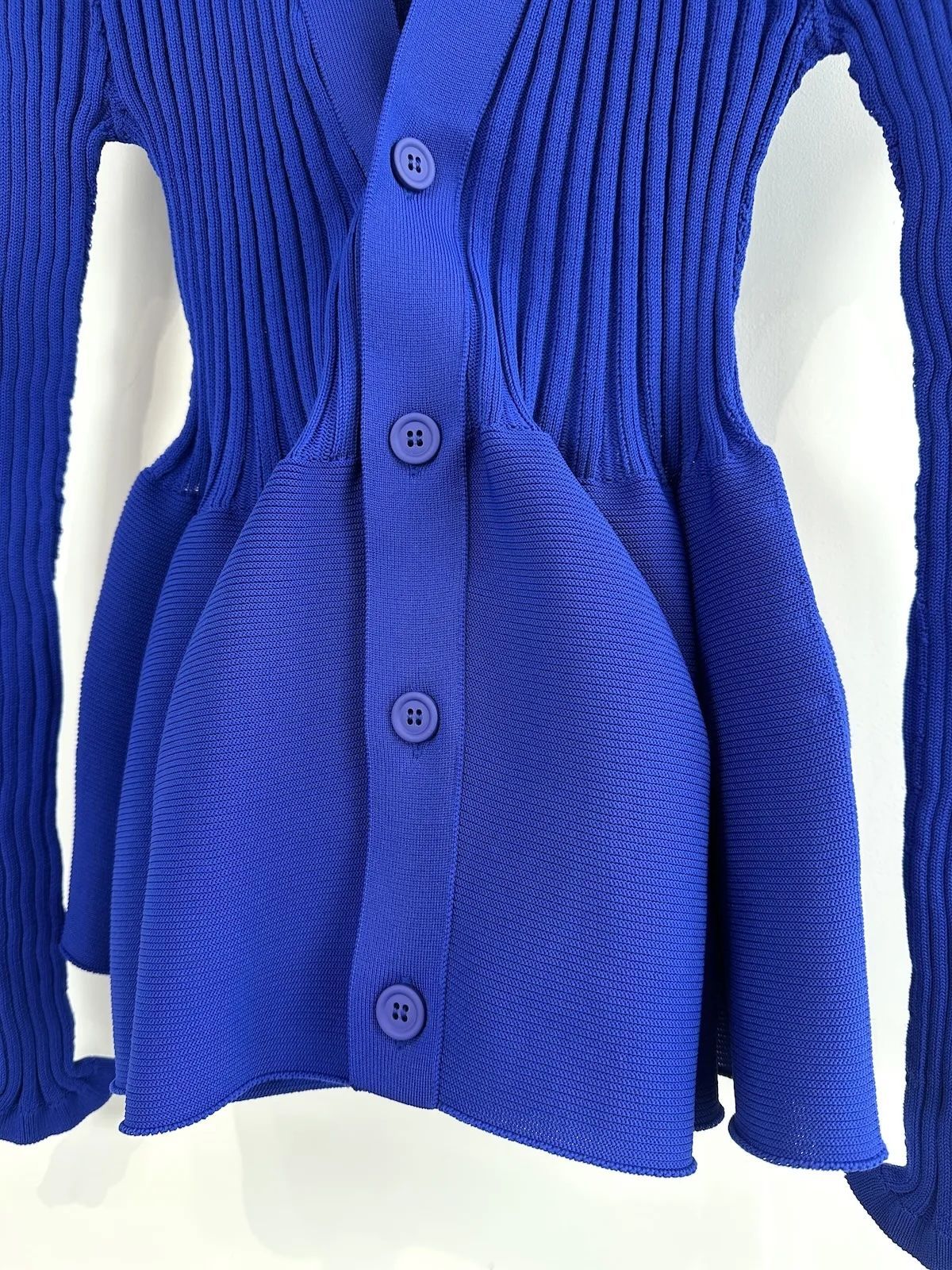 CFCL(シーエフシーエル) ポッタリーカーディガン (ブルー) - メルカリ