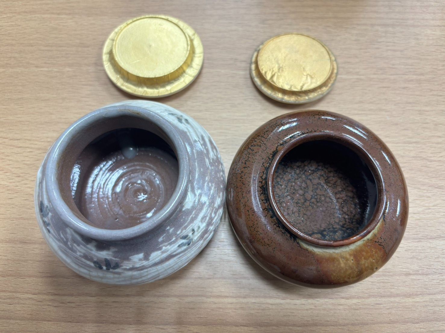 10 クーポン試用可 S 茶入れ５点セット 大海 茶道具 茶器