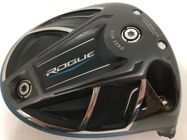 返品OK 【中古ゴルフクラブ】キャロウェイ ROGUE(ローグ) SUB ZERO ドライバー 2018 (日本仕様) - 1W
