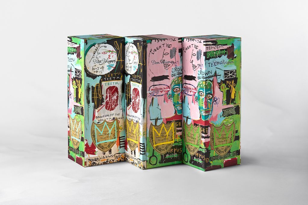 ドンペリニヨン ヴィンテージ2015 バスキアコレクション 3本セット 箱