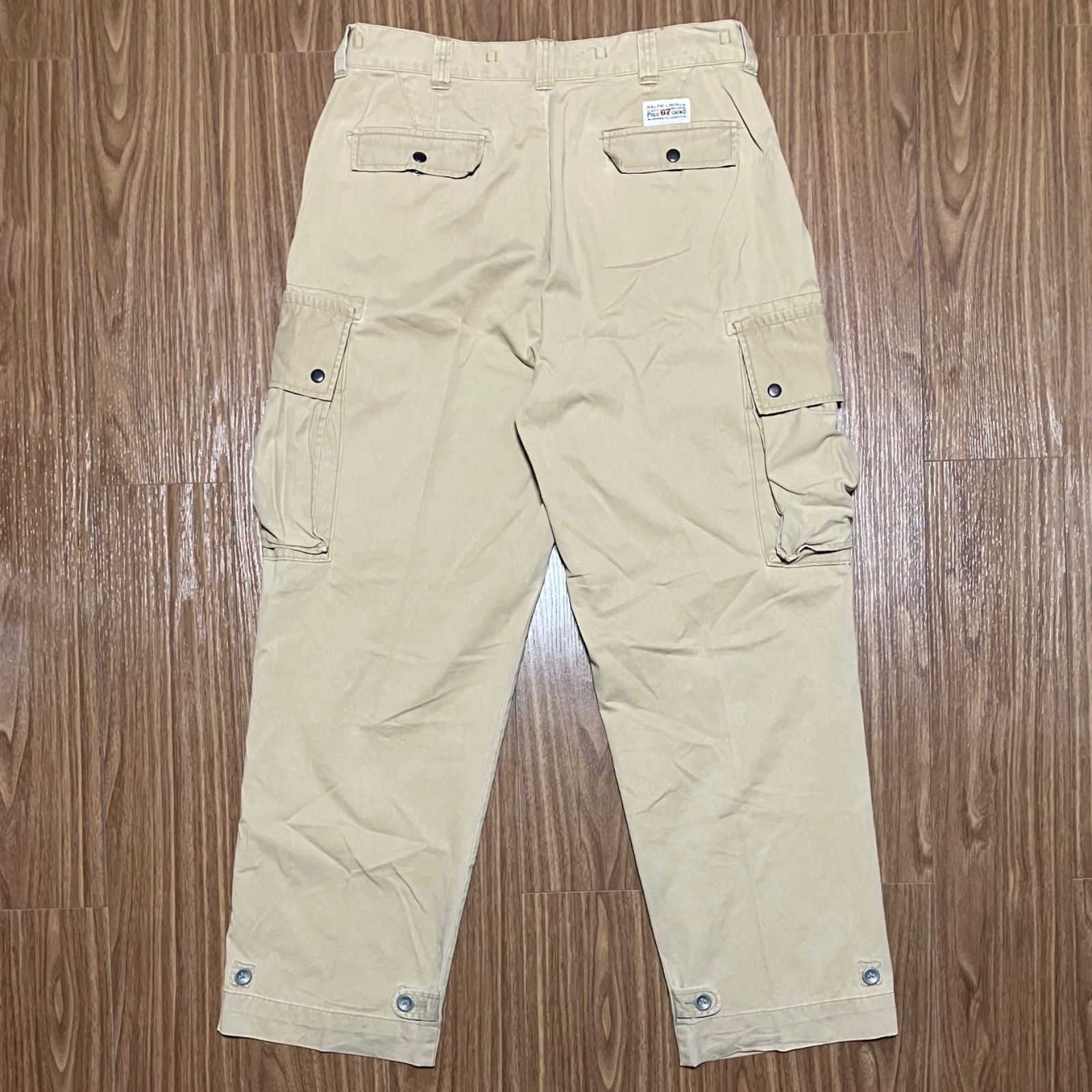 Ralph Lauren フランス軍 M-47 サンプリング チノカーゴパンツ ベージ