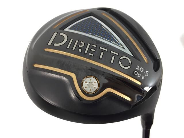 返品OK 【中古ゴルフクラブ】【美品】DIRETTO(ディレット) DIRETTO(ディレット) OP2 ドライバー オリジナルカーボン 1W