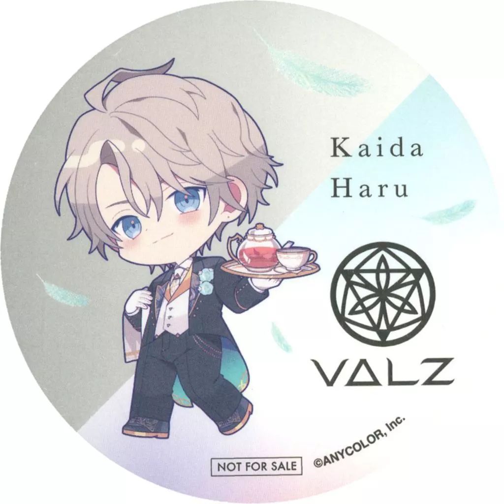 中古】コースター 甲斐田晴(ミニキャラ) ペーパーコースター