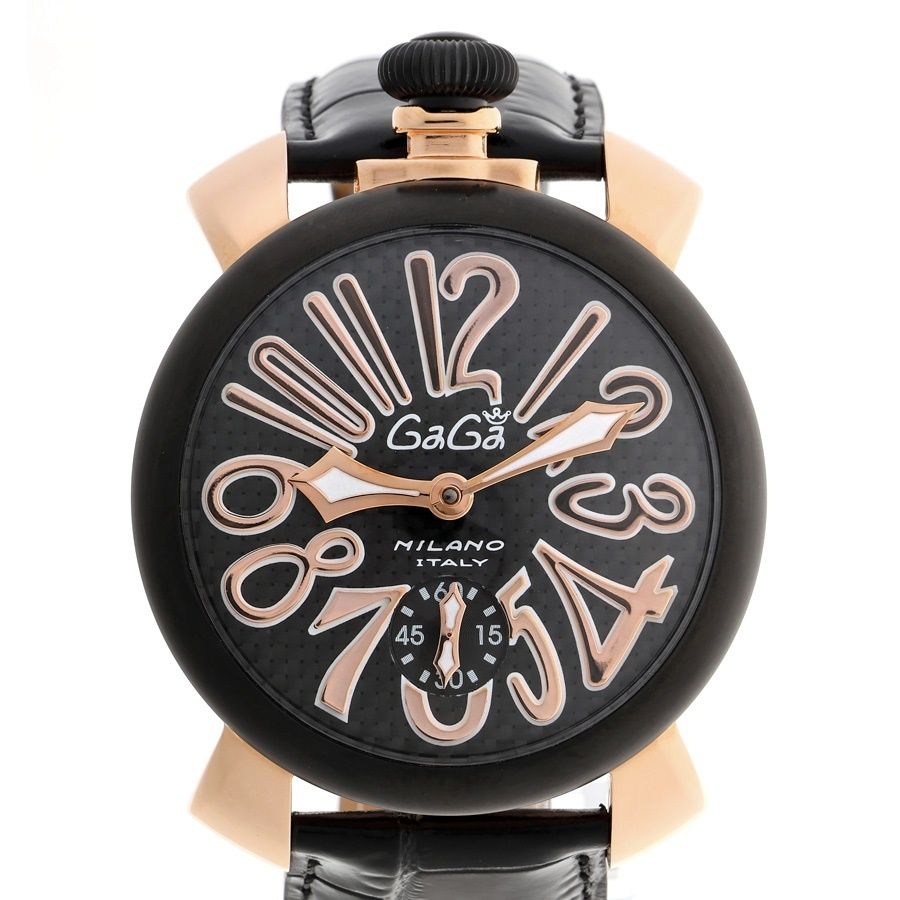 ガガミラノ GaGa MILANO カリカ マヌアーレ ブラック 手巻き 商品番号 A-159163