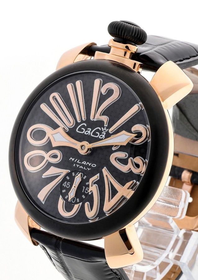 ガガミラノ GaGa MILANO カリカ マヌアーレ ブラック 手巻き 商品番号 A 159163
