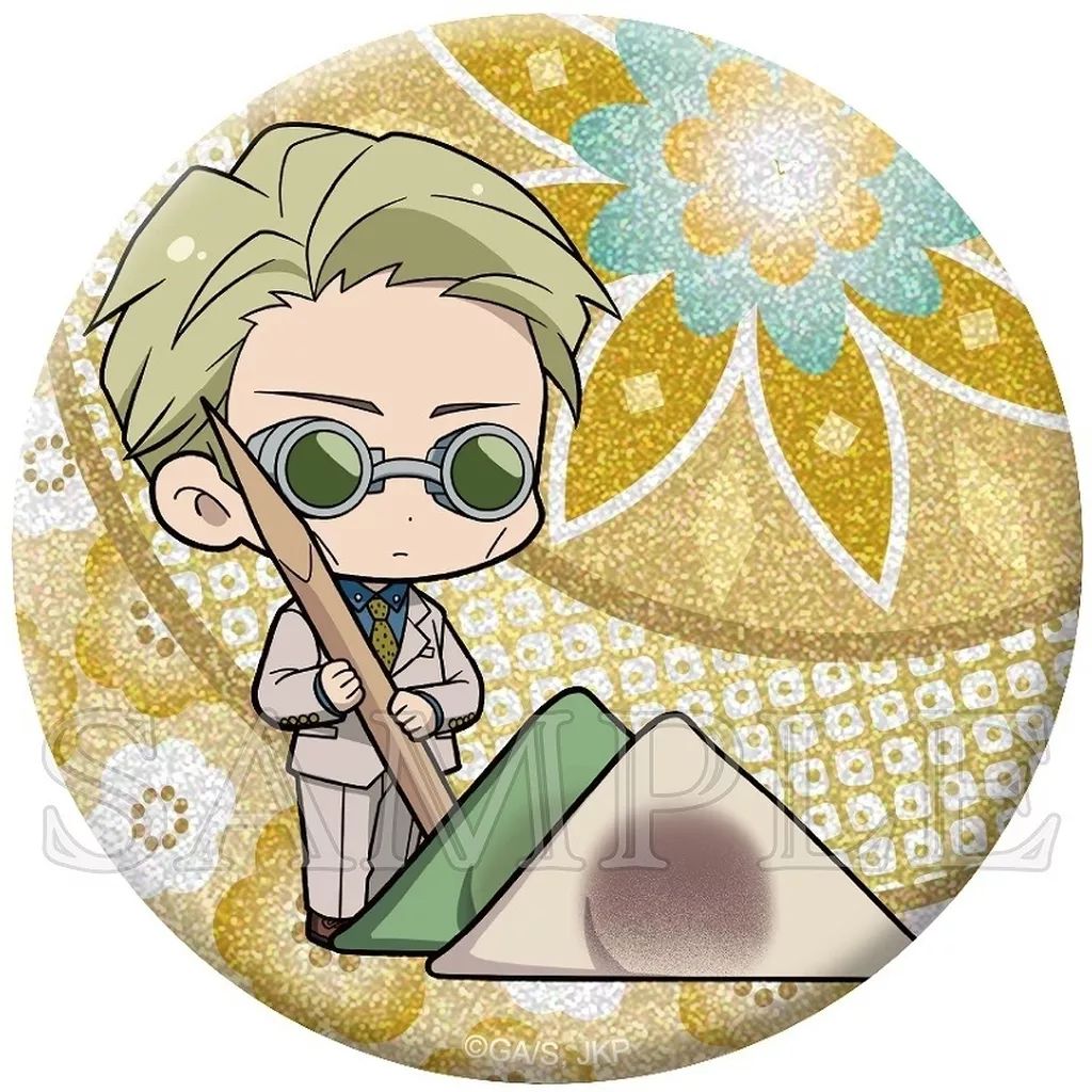 呪術廻戦 七海建人 海辺 缶バッジ 中古】バッジ・ビンズ 七海建人(Japanese Sweets ver.) きらきら