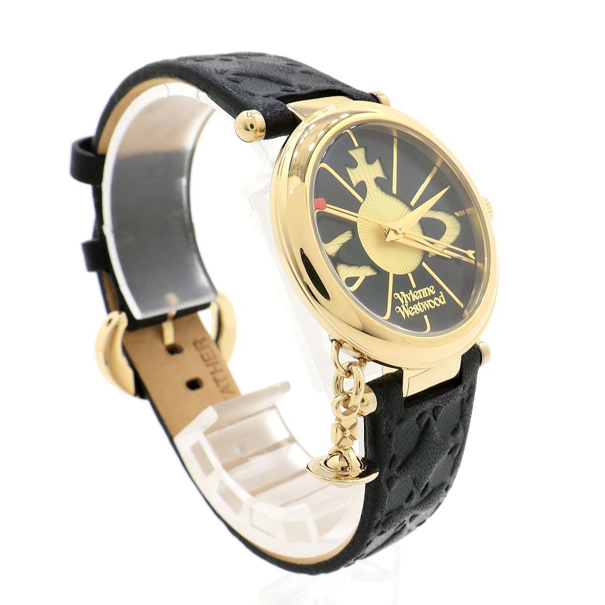 未使用級　ヴィヴィアンウエストウッド　セラミック腕時計　オーブ　レディース　黒 未使用級 ヴィヴィアンウエストウッド セラミック腕時計 オーブ