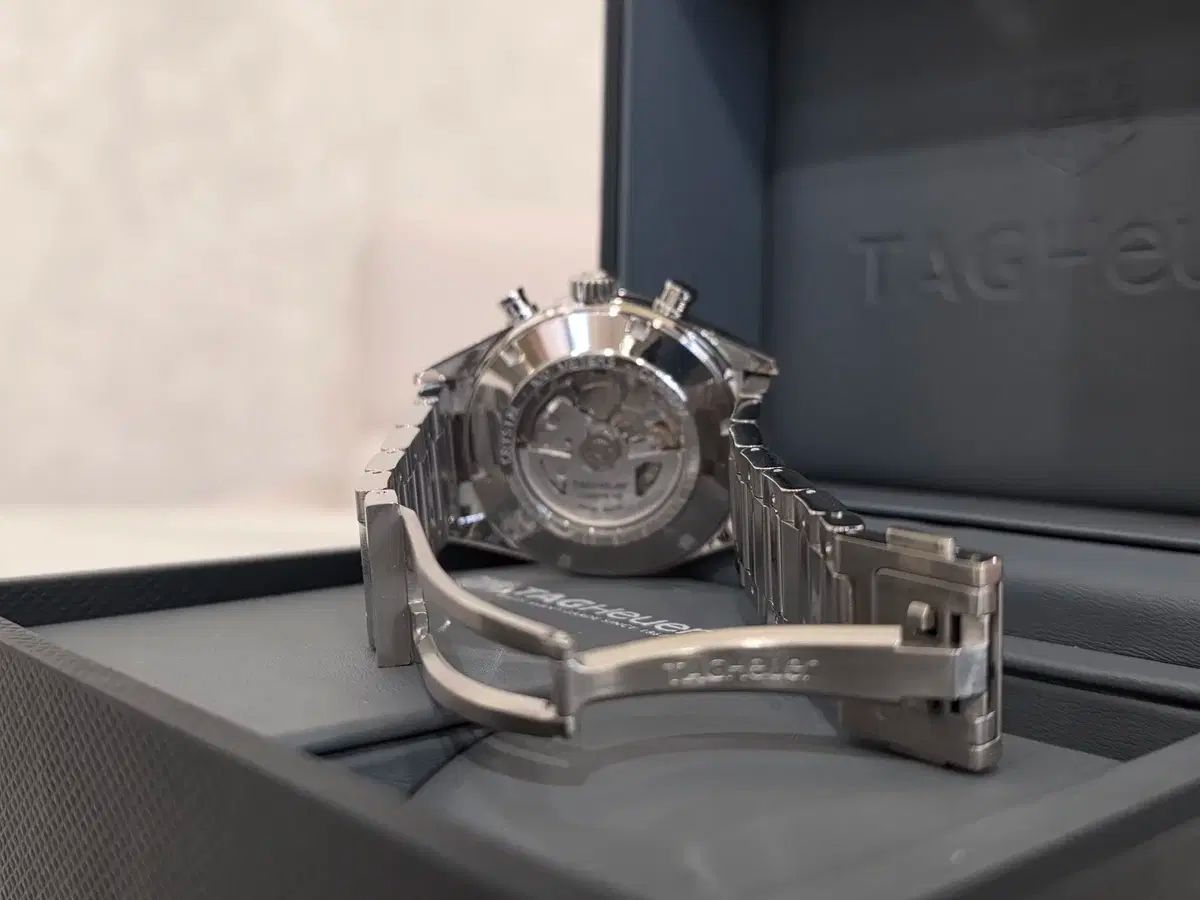  タグ ホイヤー カレラ キャリバー16 GOLDハンズ 43 MM CV 1 A 2 AB 自動巻き時計 腕時計(アナログ)