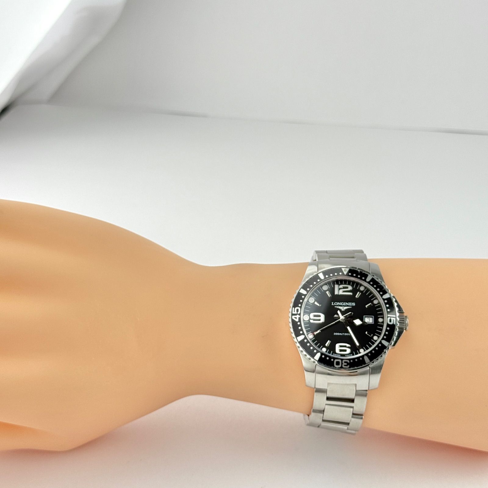 ロンジン ハイドロコンクエスト L 3 640 4 電池 メンズ 腕時計785