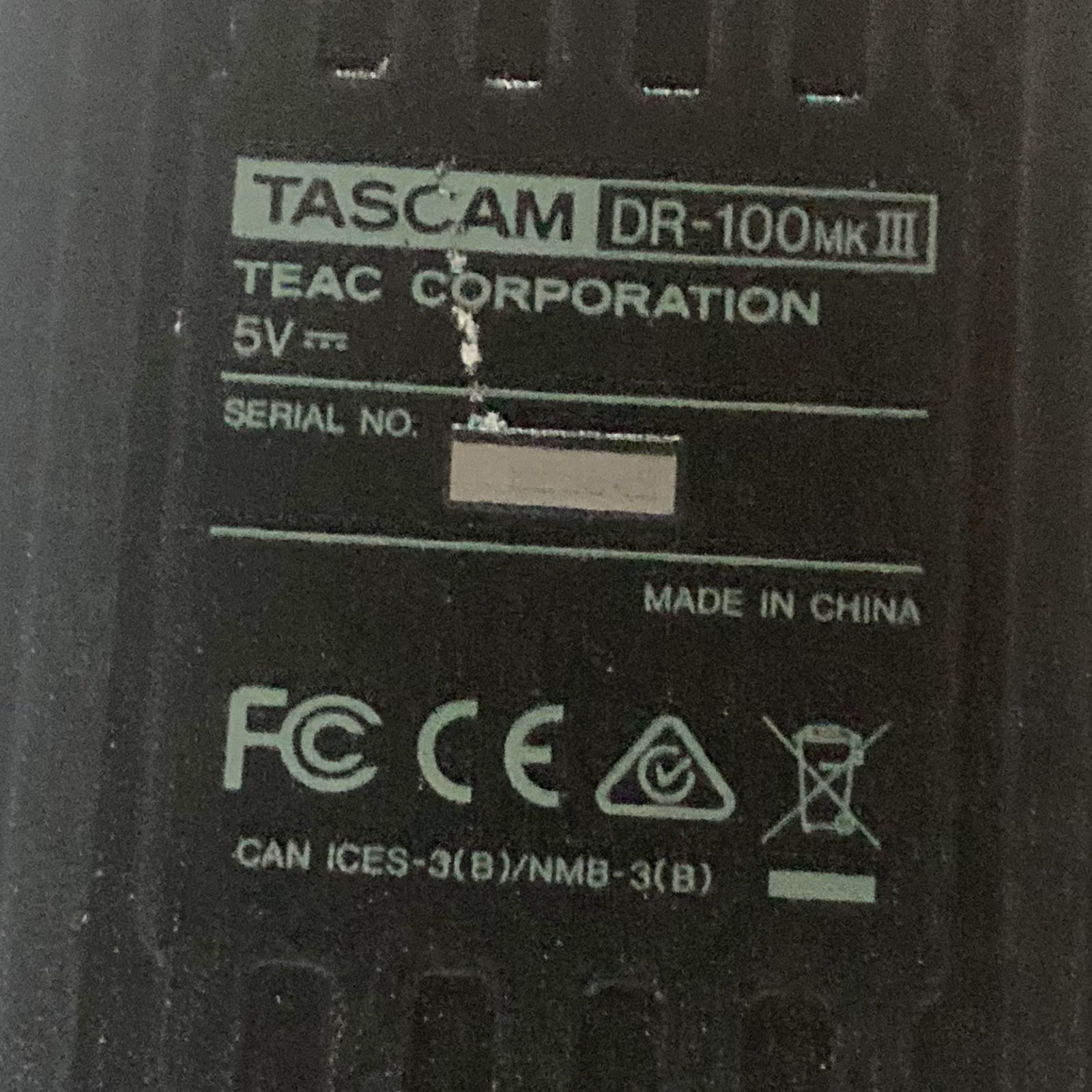 3 ステレオリニアPCMレコーダー