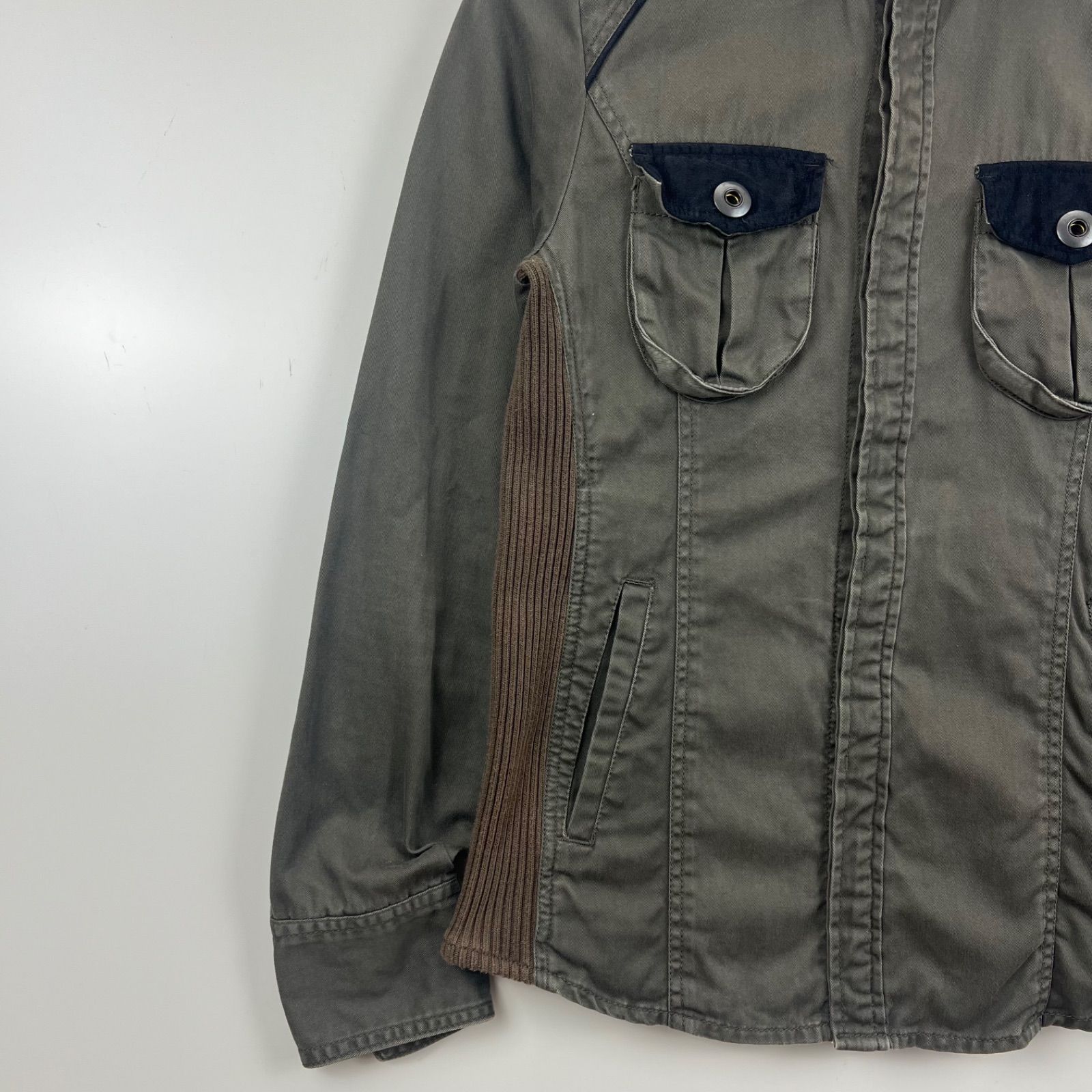 CIVARIZE y2k style grunge L/S shirts jacket 44 CV10-Z05 シヴァー 